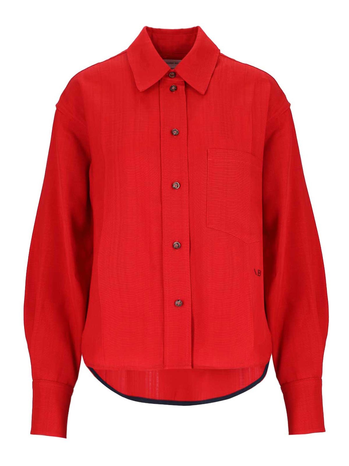 Shop Victoria Beckham Camisa - Rojo In Red