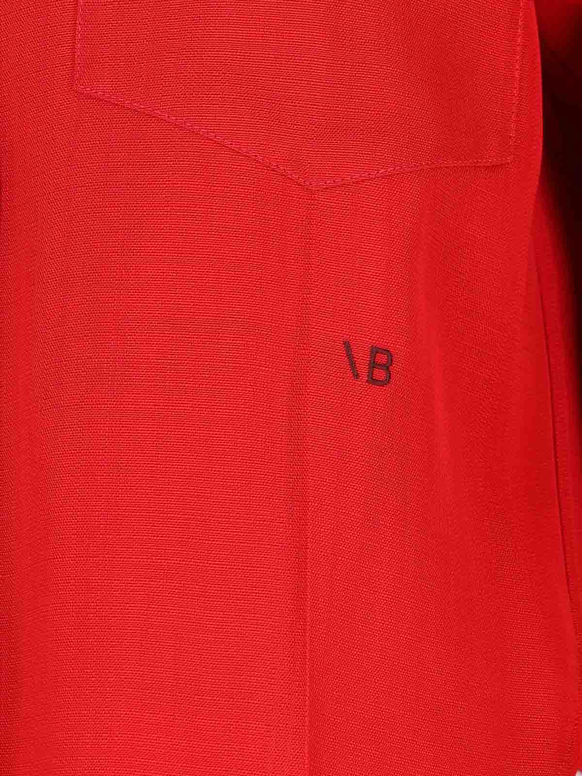 Shop Victoria Beckham Camisa - Rojo In Red