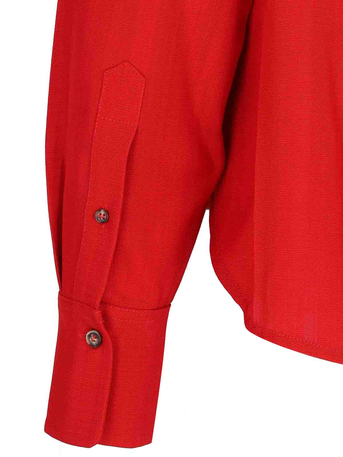 Shop Victoria Beckham Camisa - Rojo In Red