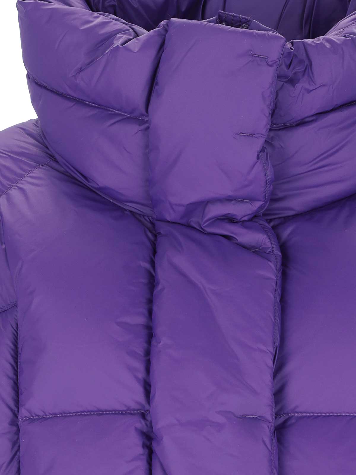 Shop Bacon Padded Jacket In Purple