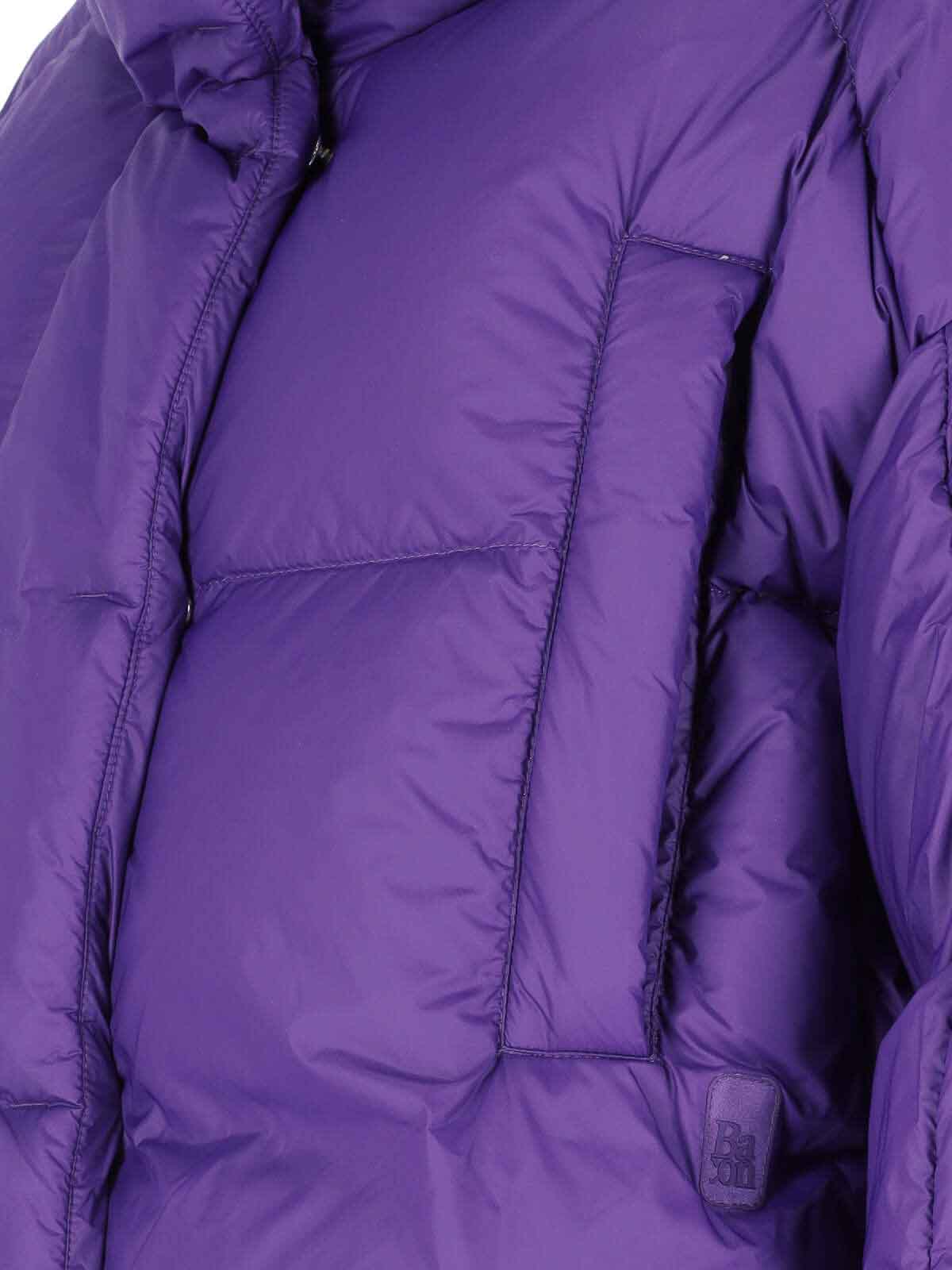 Shop Bacon Padded Jacket In Purple