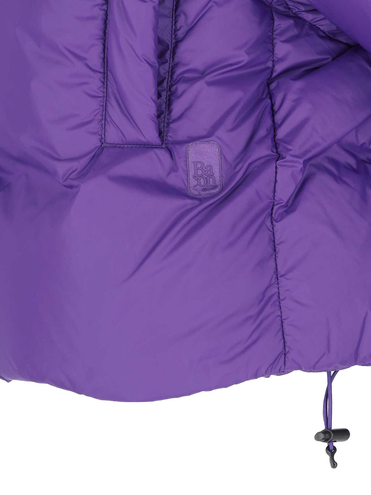 Shop Bacon Padded Jacket In Purple