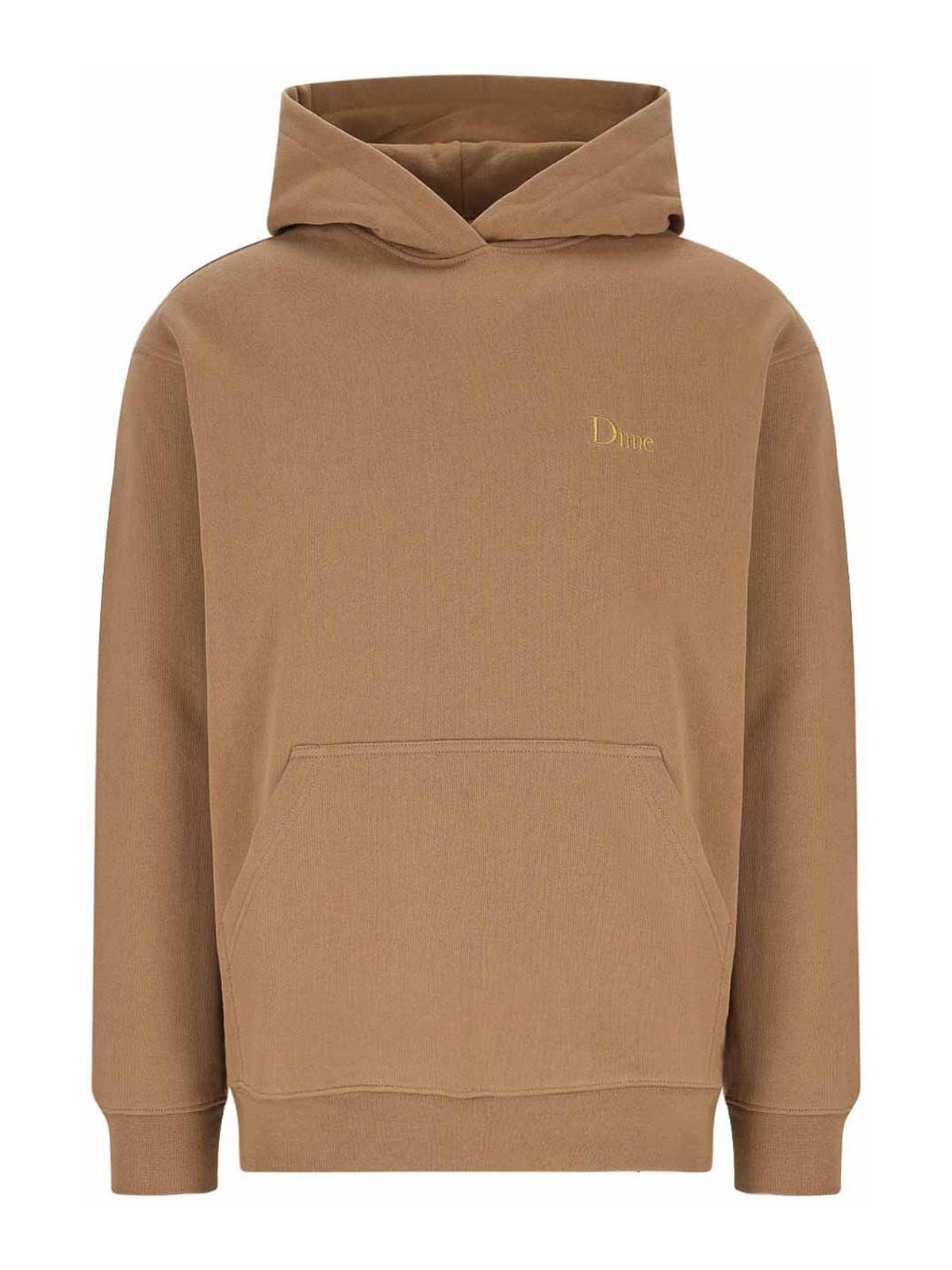 Shop Dime Logo Sweatshirt In Brown