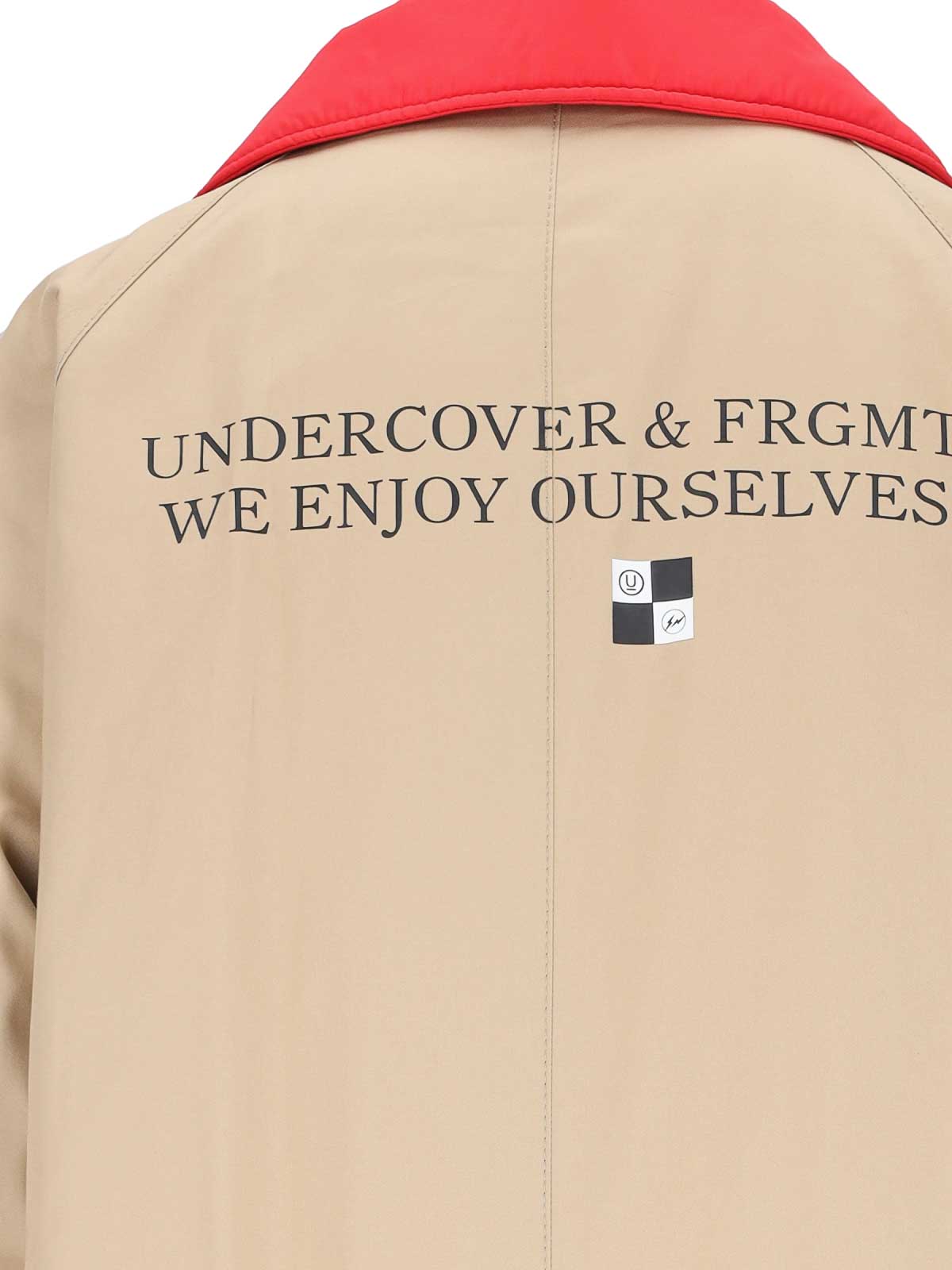 Shop Undercover Trench In Beige