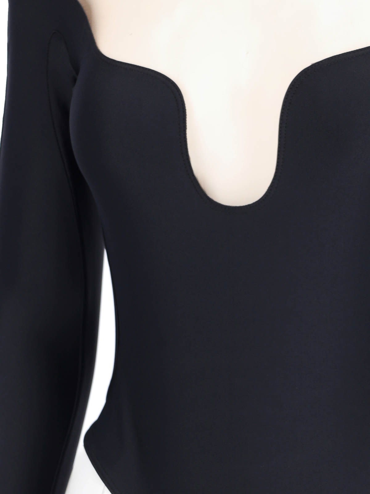 Shop Mugler Body In Black