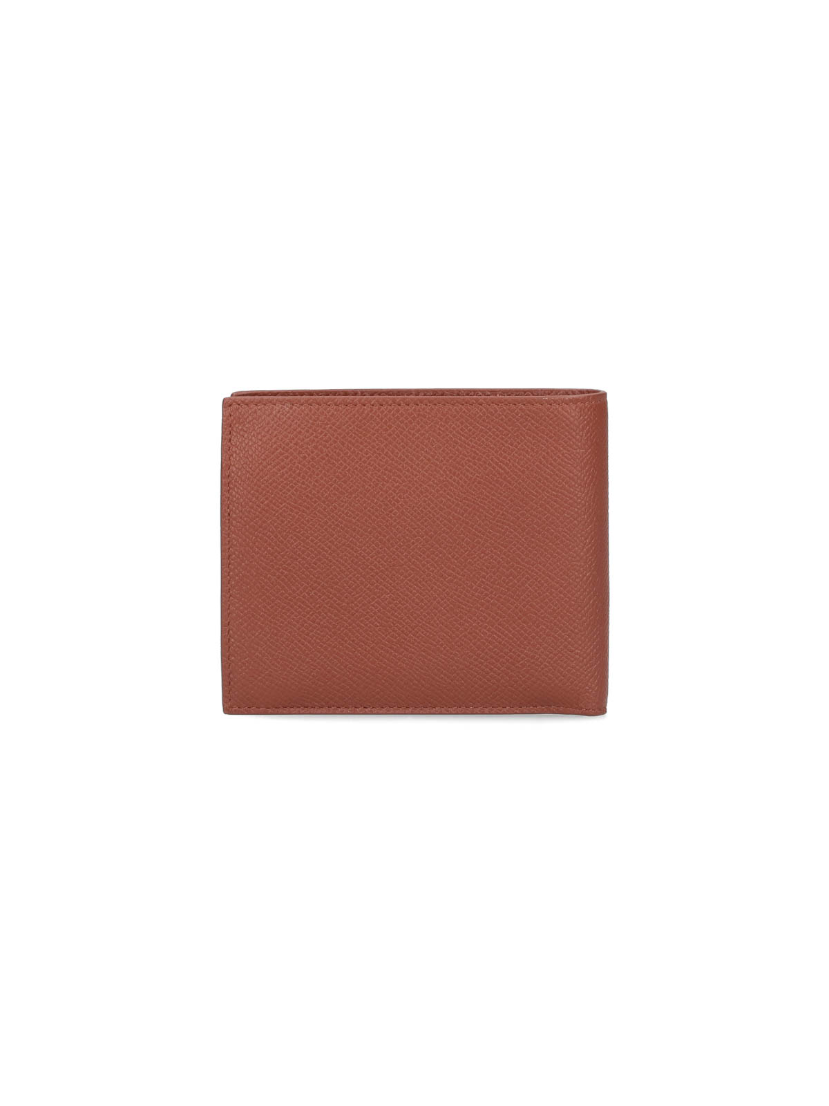 Shop Ferragamo Bi-fold Wallet In Brown