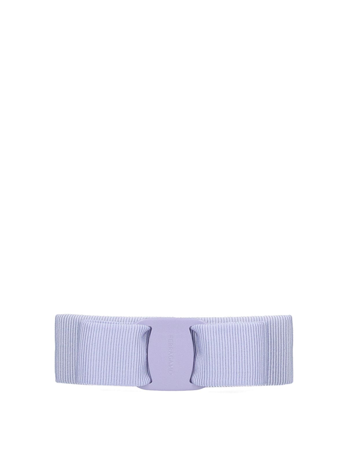 Salvatore Ferragamo Ladies Vara Bow Hair Clip Purple Vara Bow headband - Women | Ferragamo main image 2