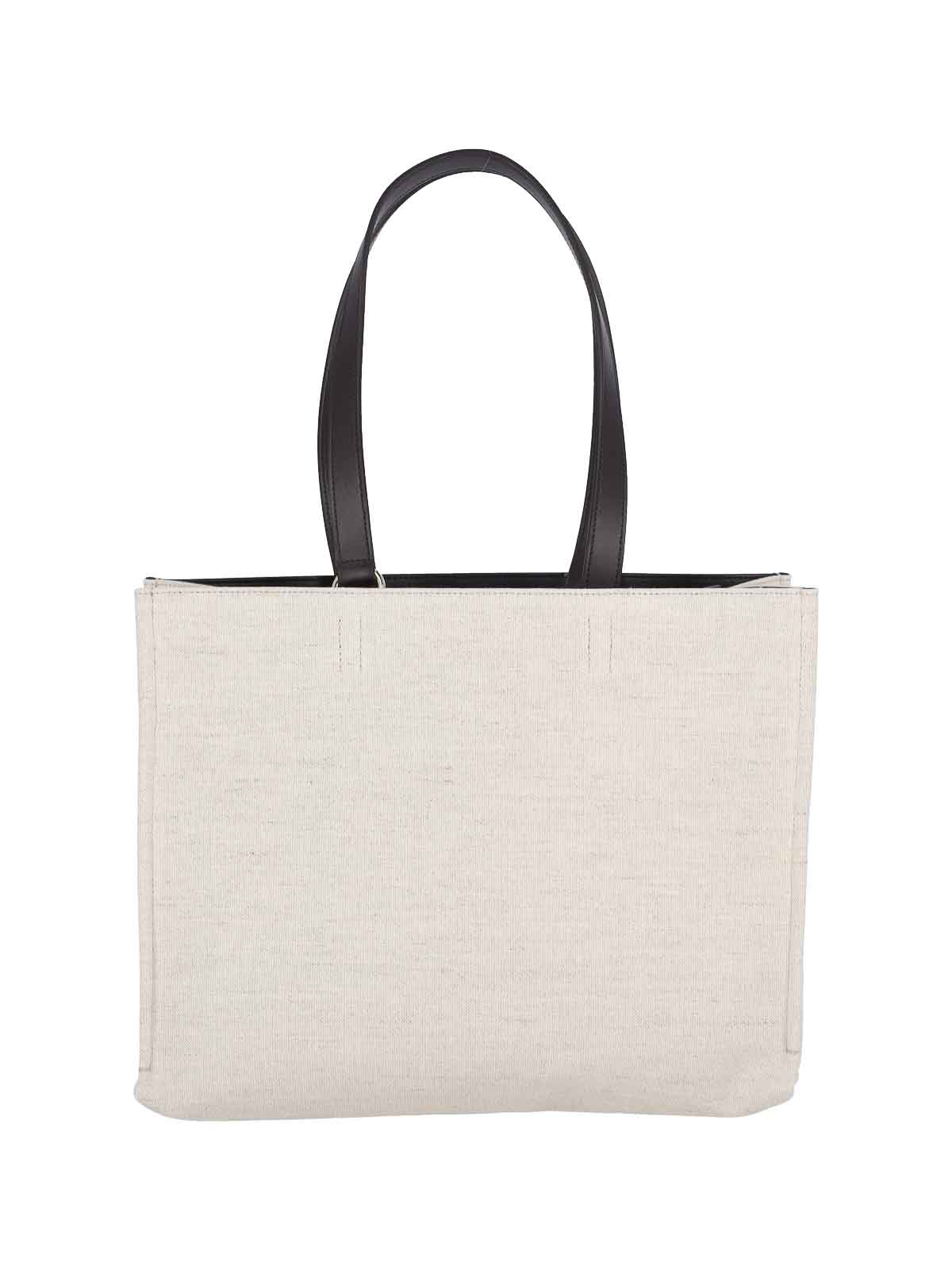 Shop Ferragamo Tote Bag In Beige