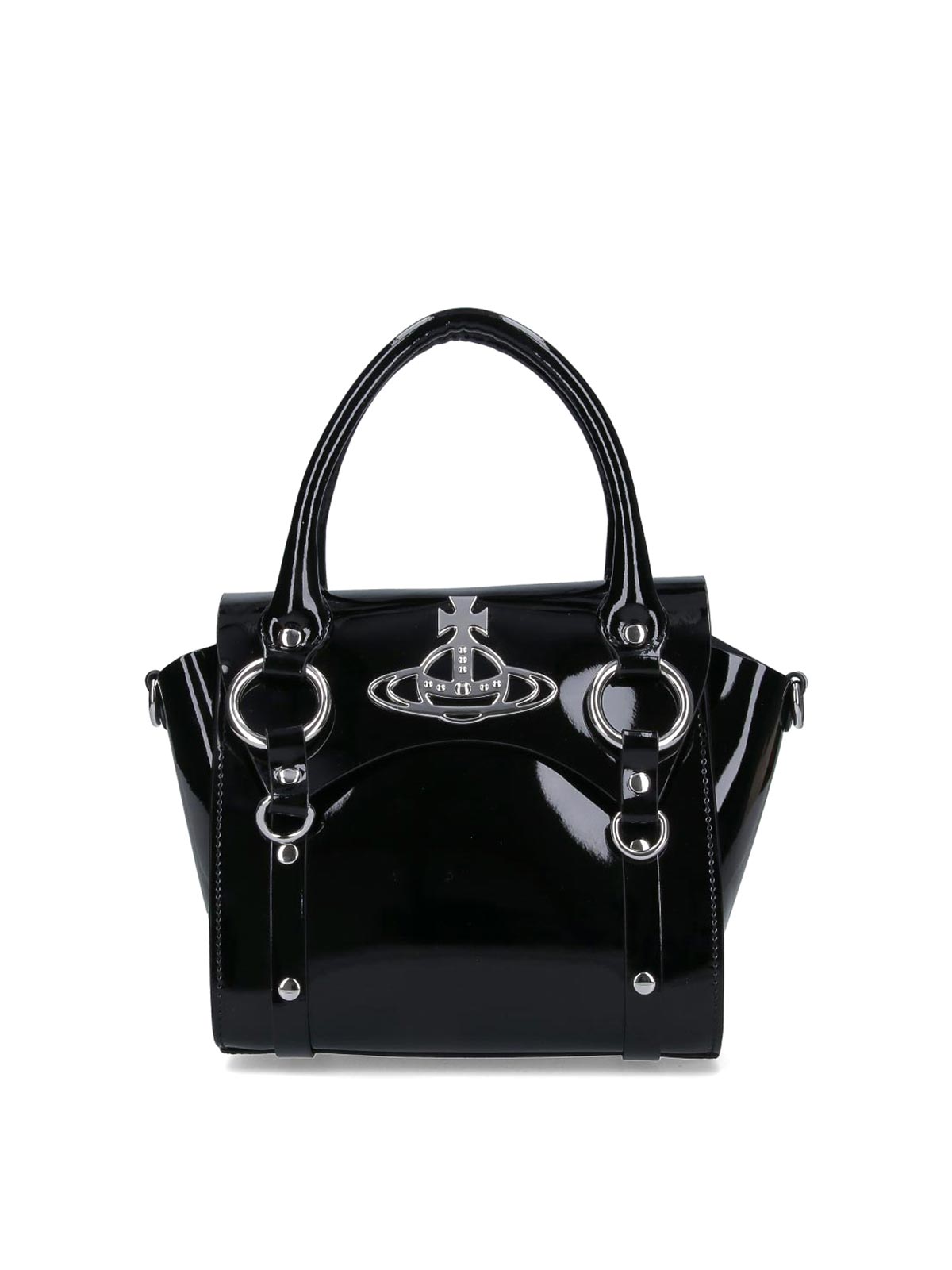 Shop Vivienne Westwood Handbag In Black