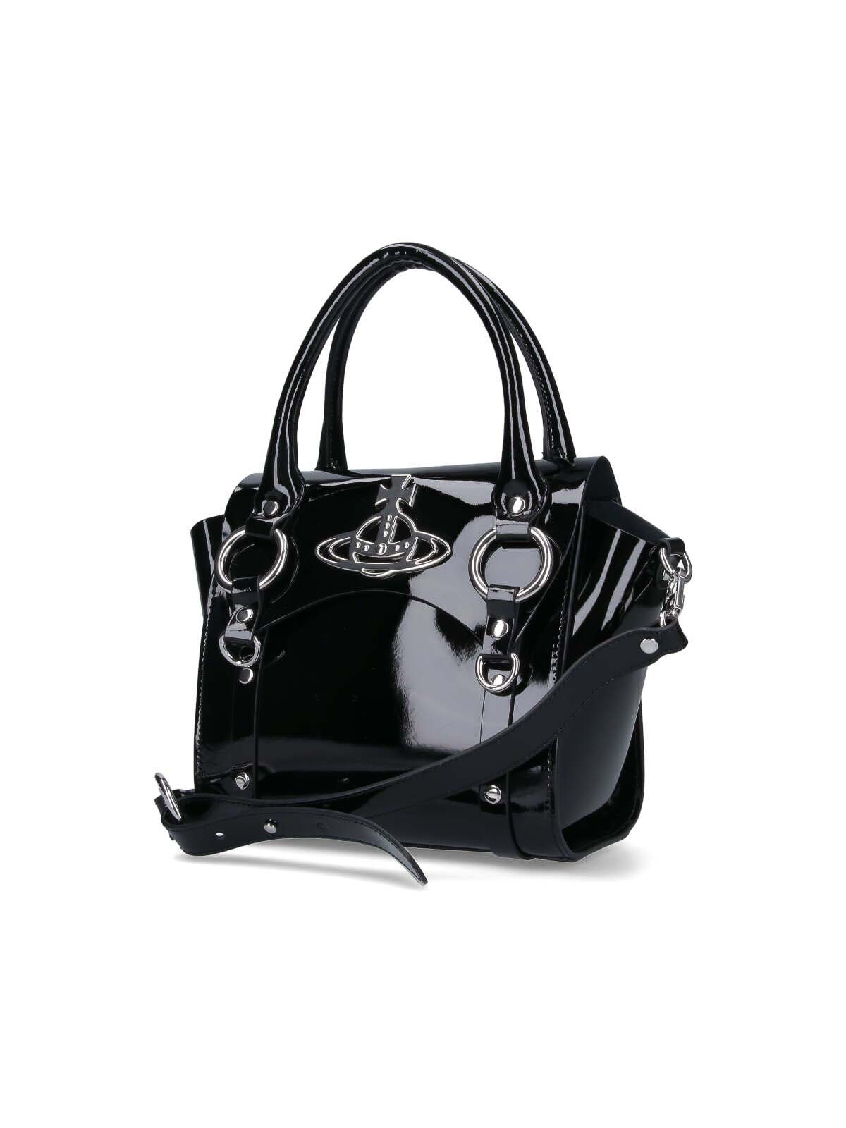 Shop Vivienne Westwood Handbag In Black