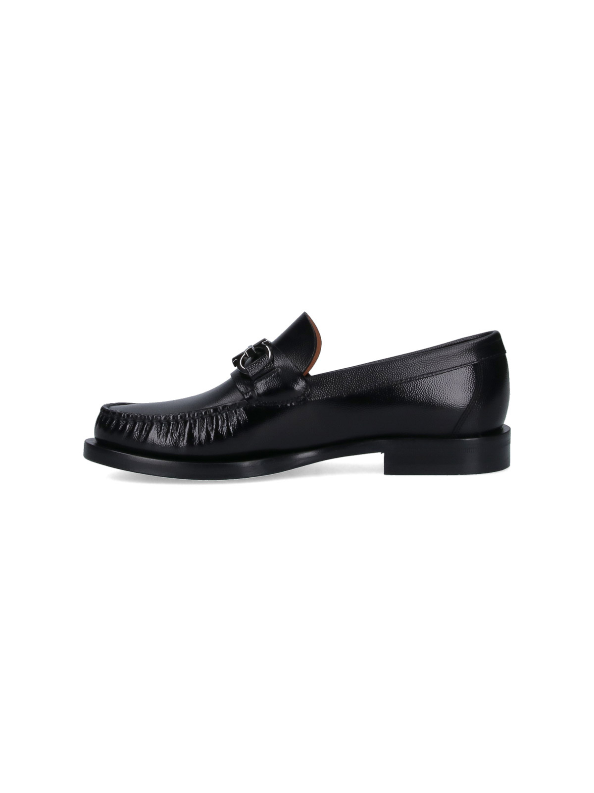 Shop Ferragamo Loafers In Black