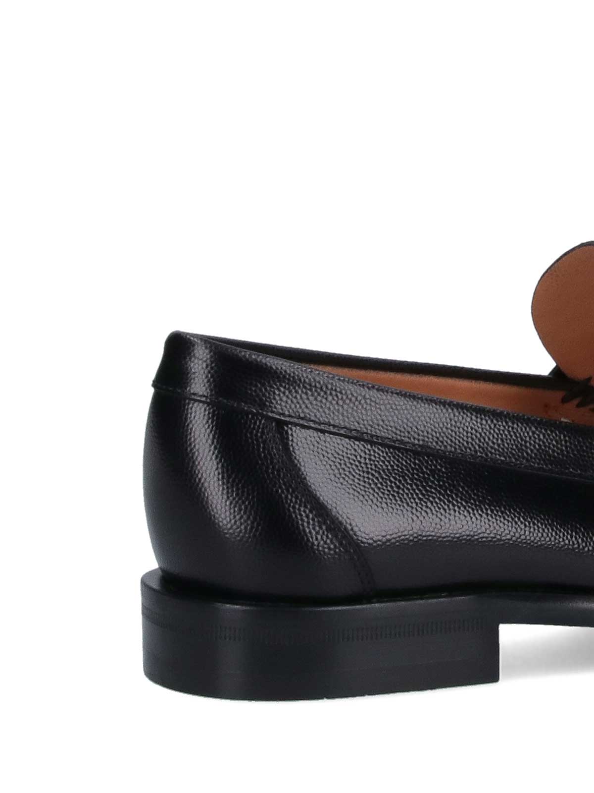 Shop Ferragamo Loafers In Black