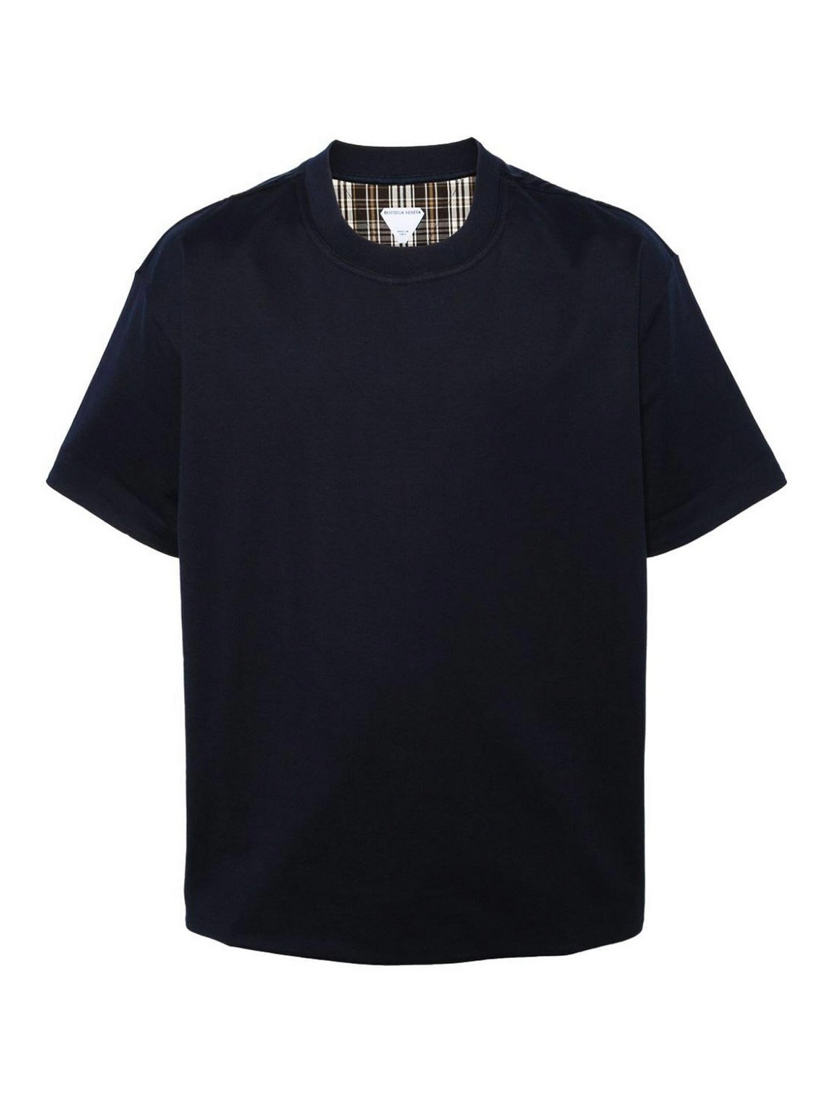 Shop Bottega Veneta Cotton T-shirt In Azul