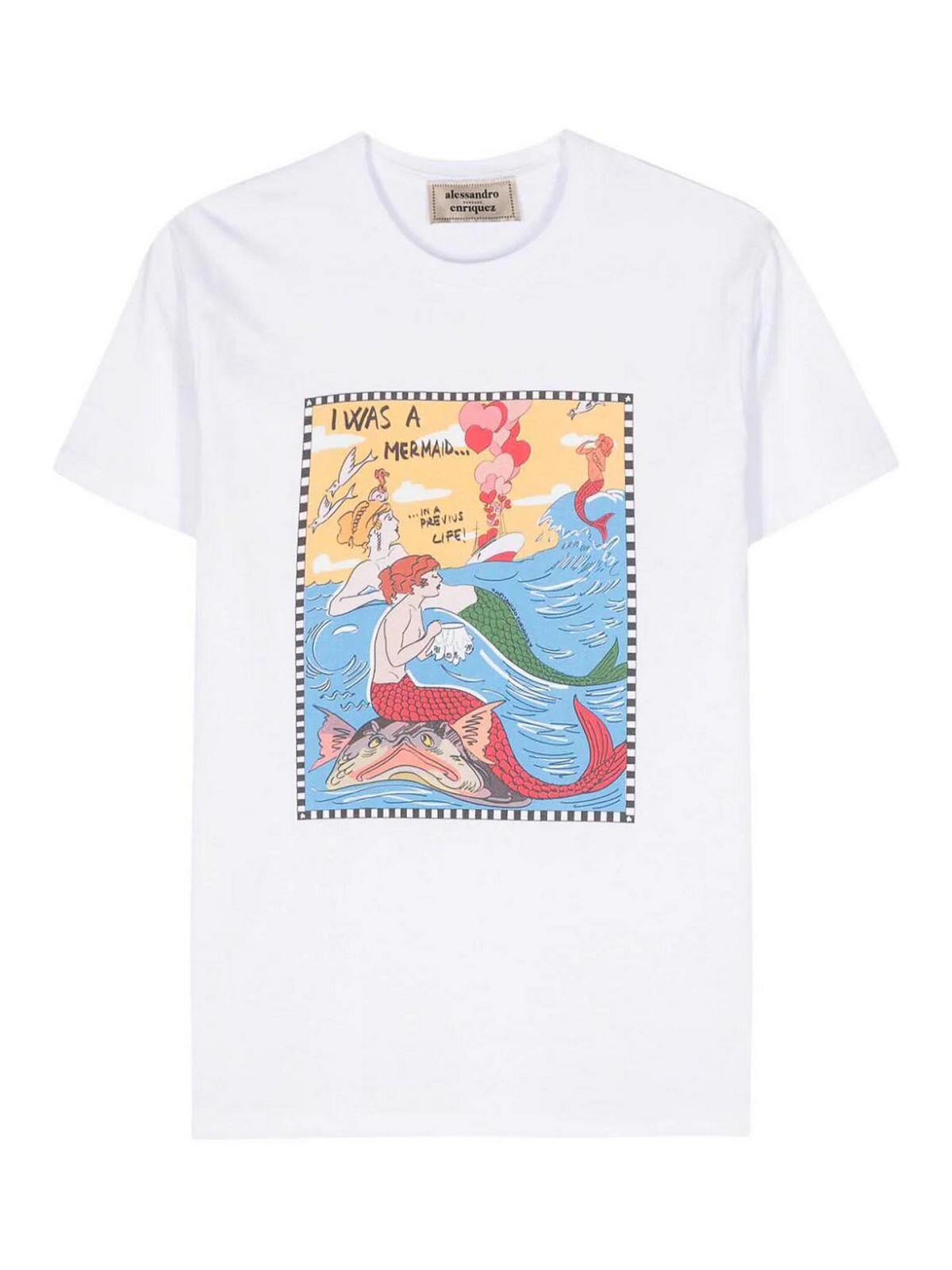 ALESSANDRO ENRIQUEZ COTTON T-SHIRT