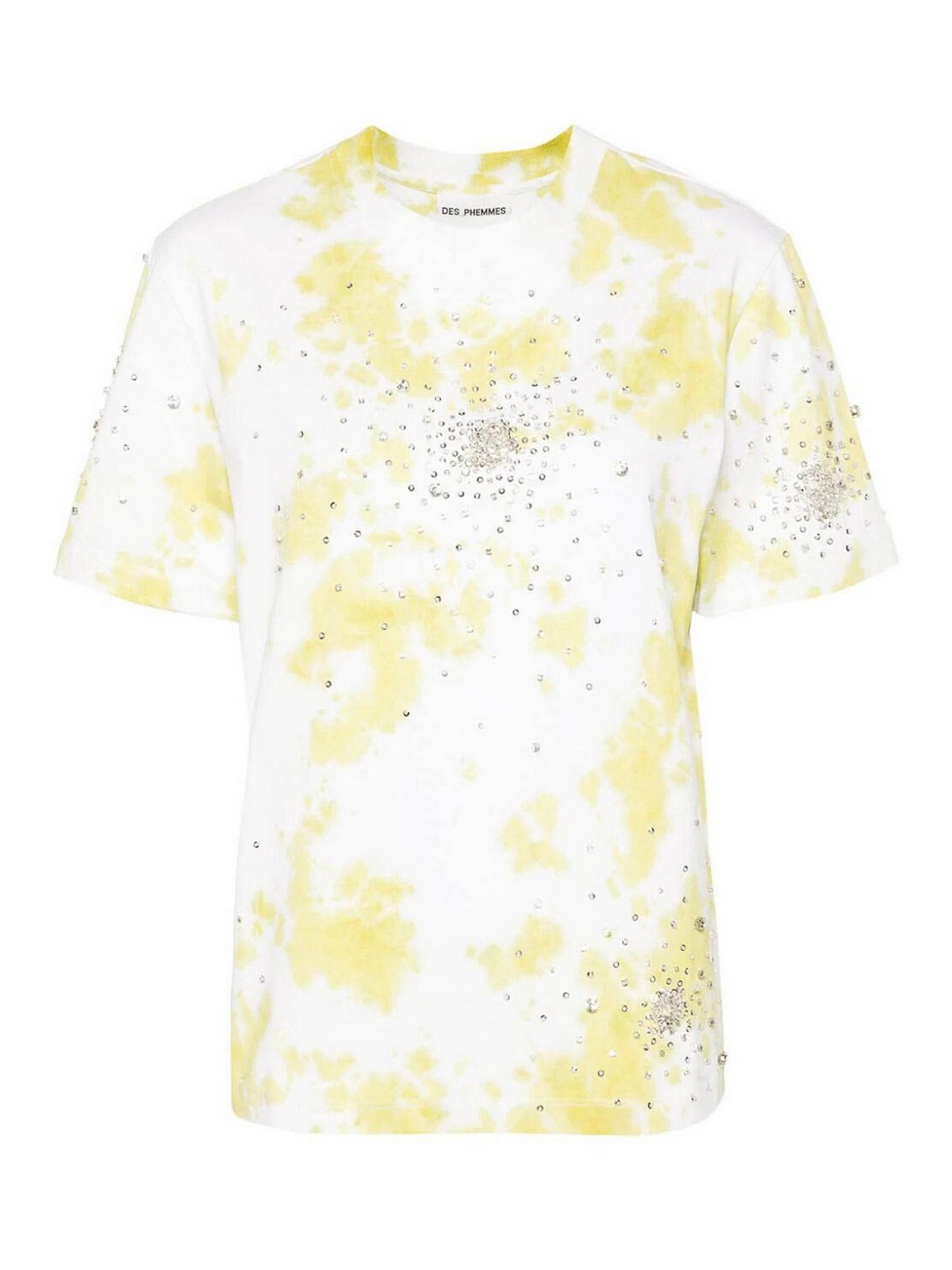 Shop Des Phemmes Camiseta - Amarillo In Yellow