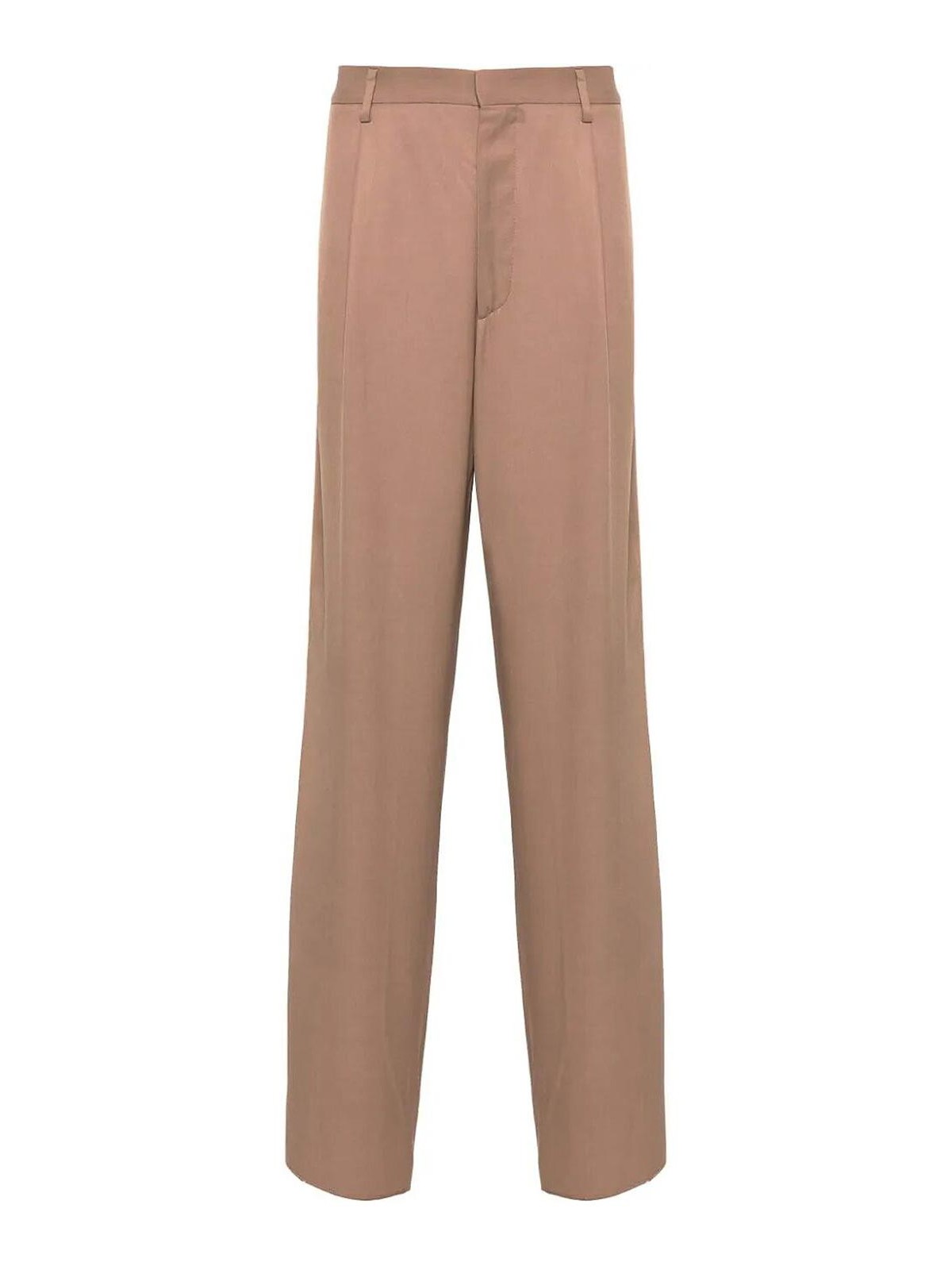 Shop Lardini Miami Pants In Marrón