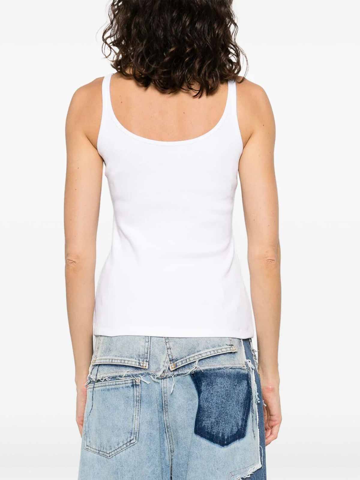 Shop Off-white Off Stamp Tank Top In Blanco