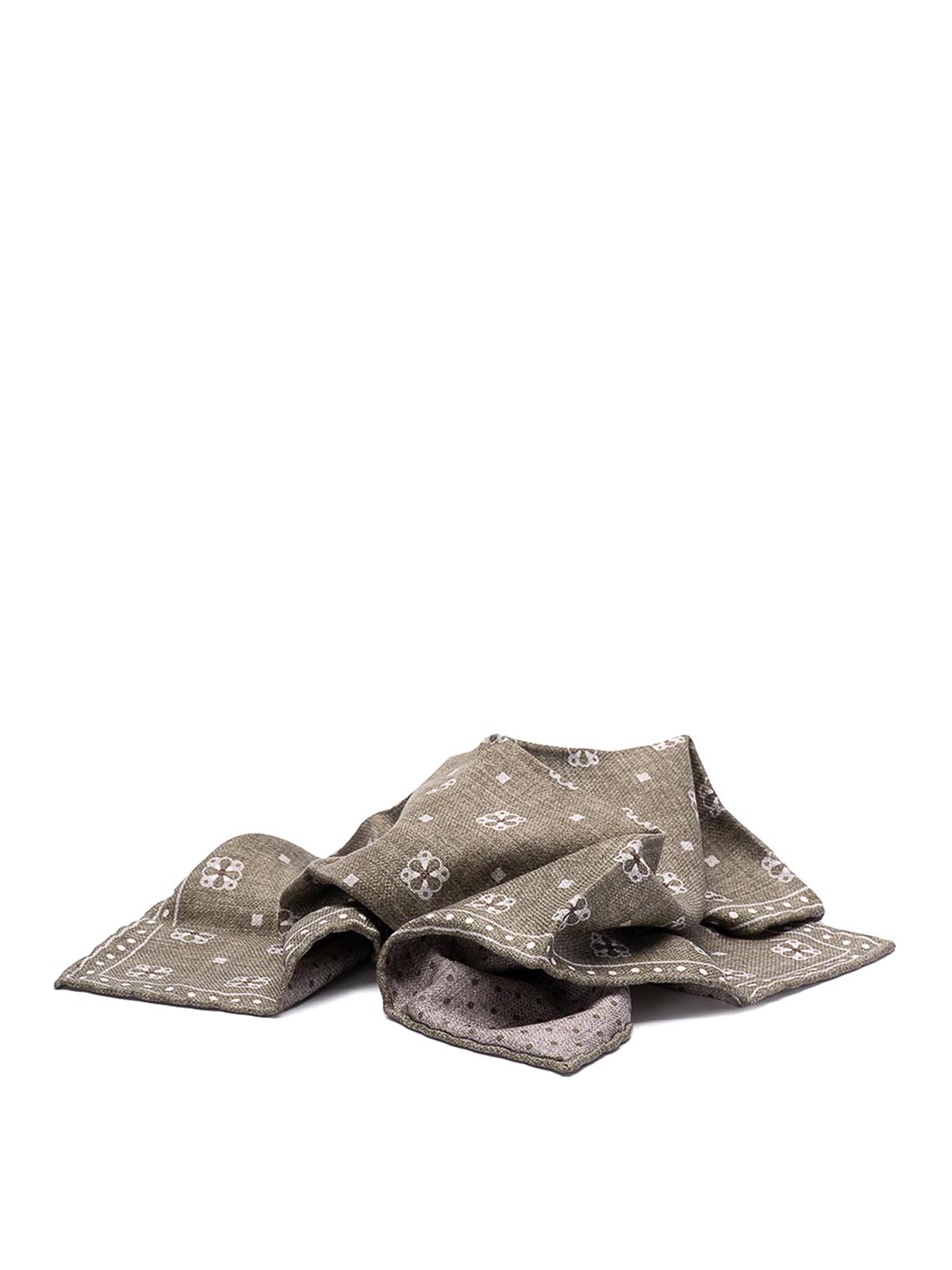 BRUNELLO CUCINELLI SILK HANDKERCHIEF 