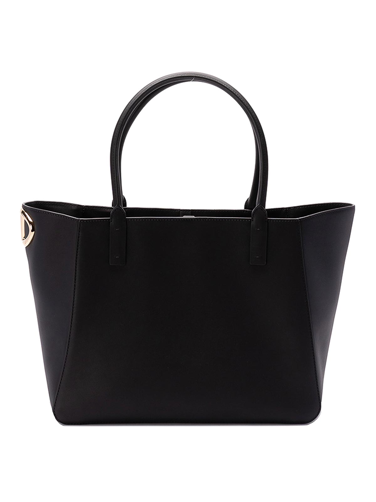 Shop Valentino Side Small Tote Bag In Negro