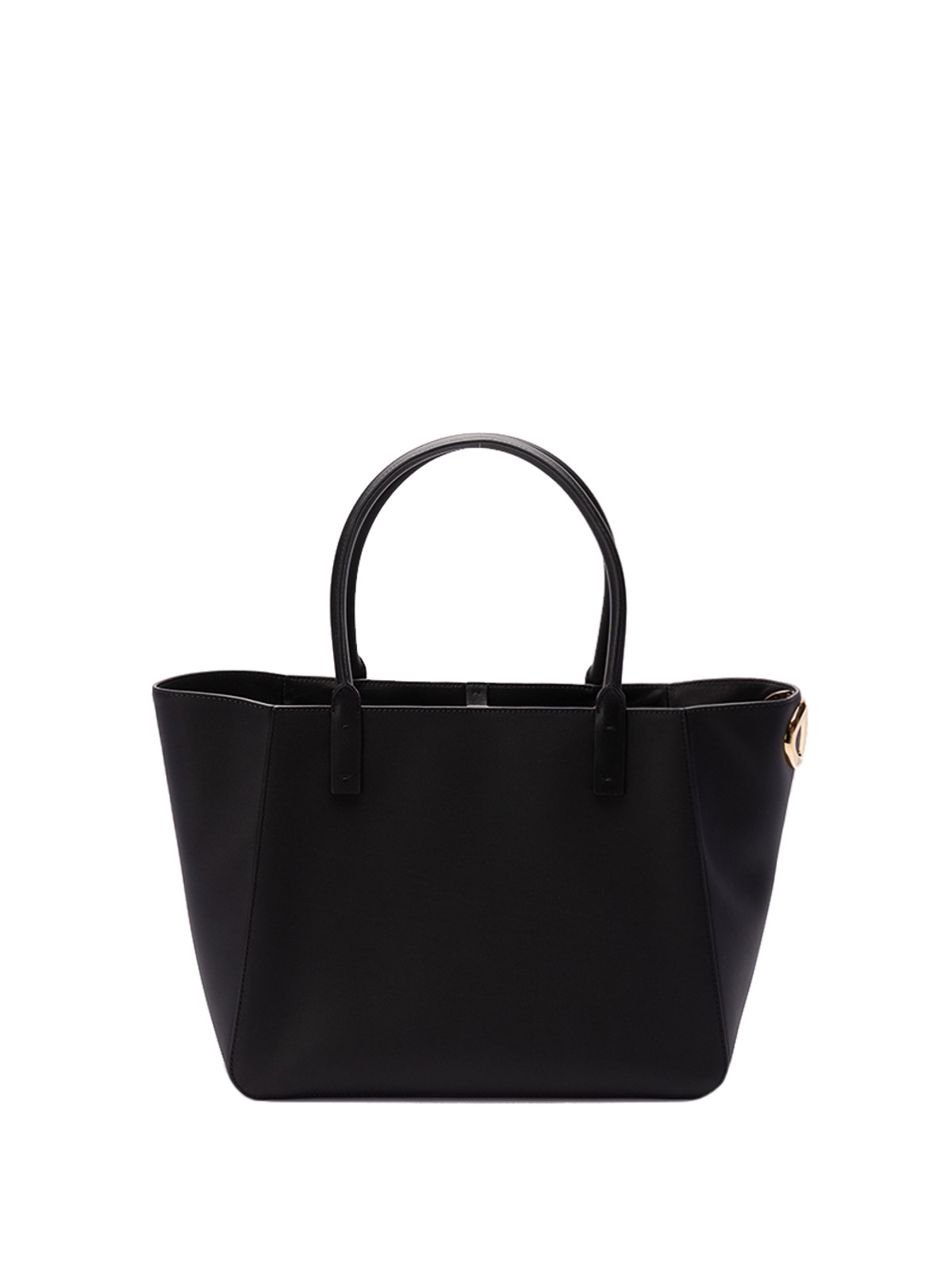 Shop Valentino Side Small Tote Bag In Negro