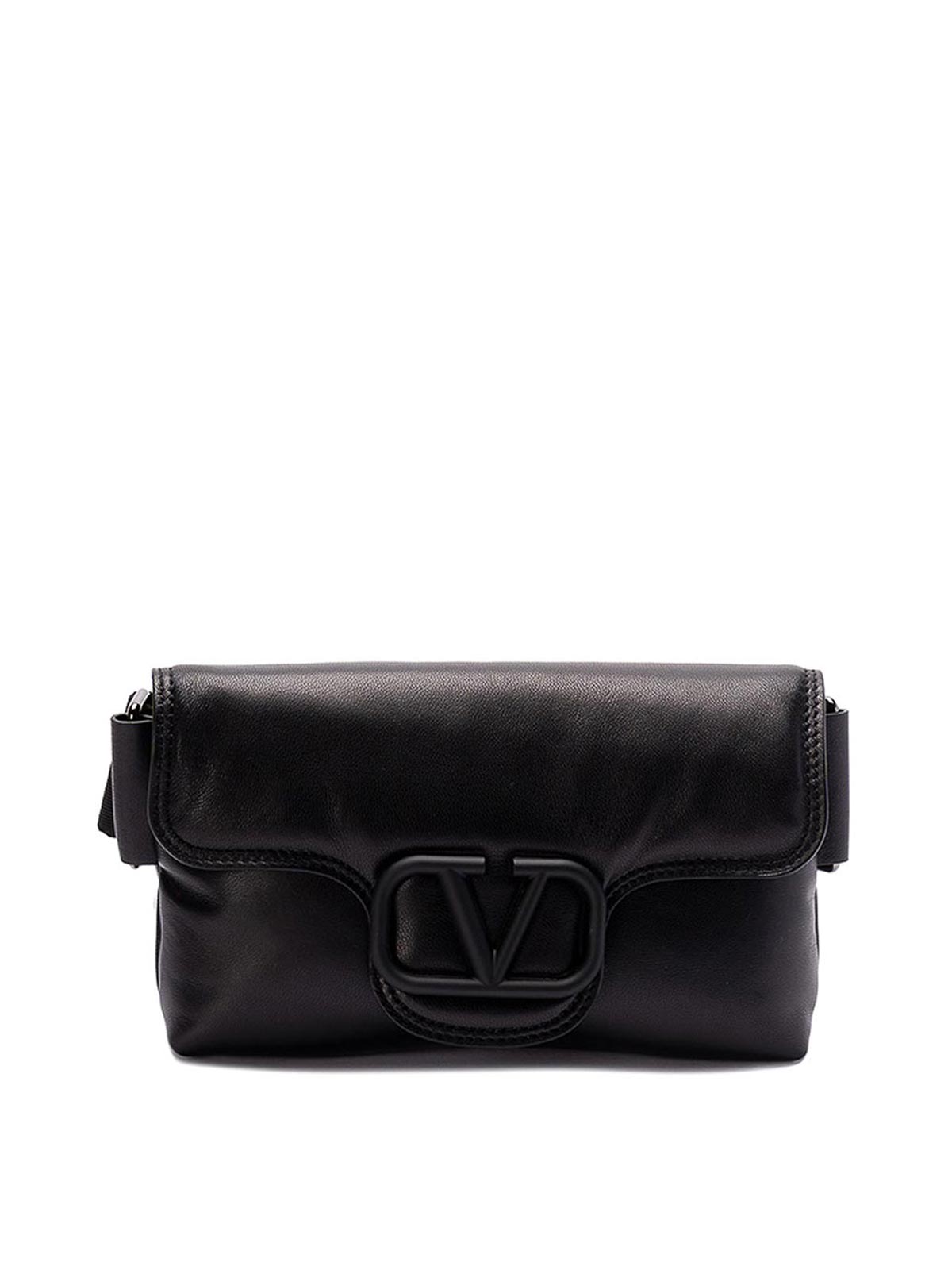 Shop Valentino Noir Satchel Bag In Black