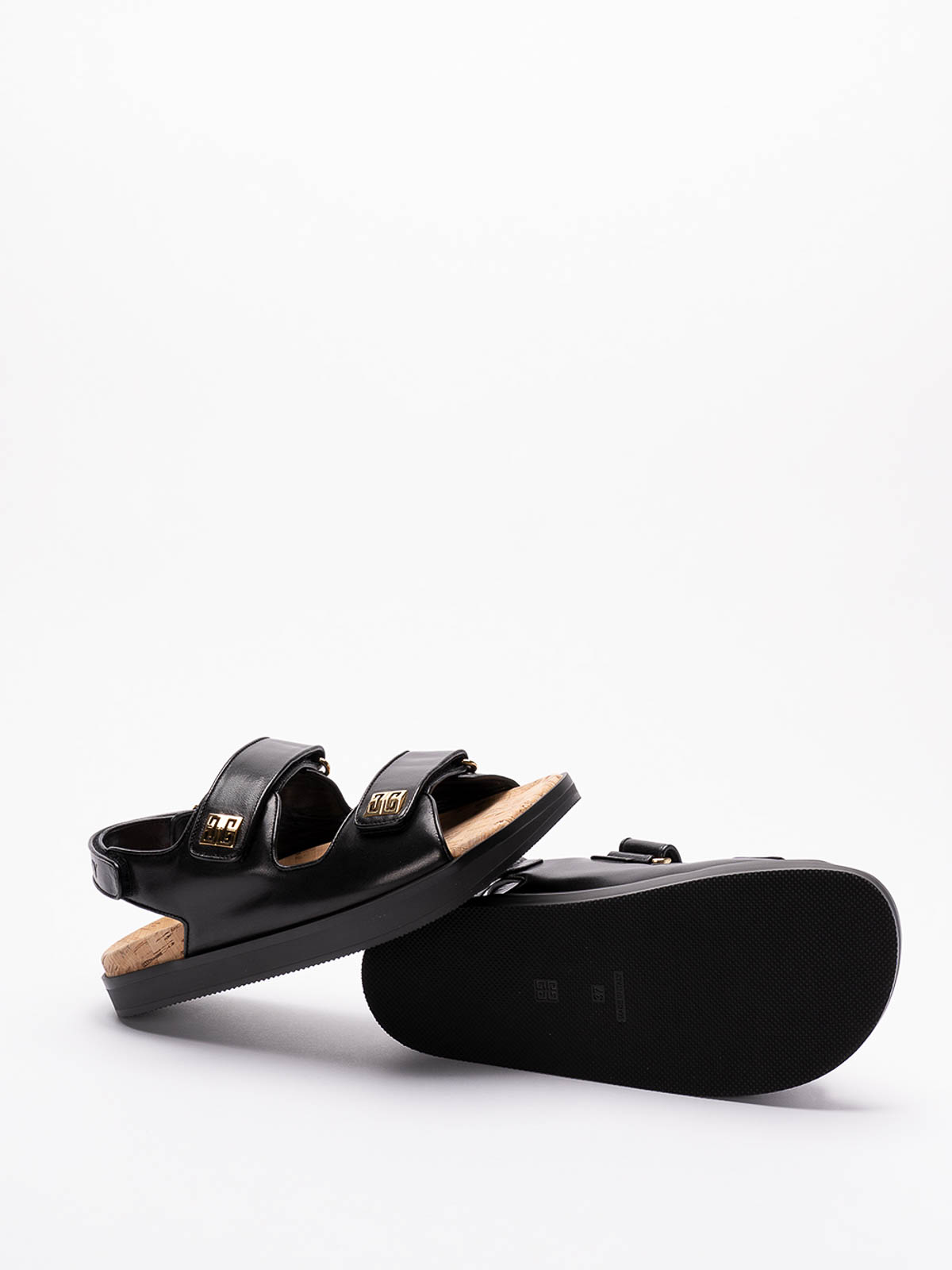 Shop Givenchy Flat Shoes In Black