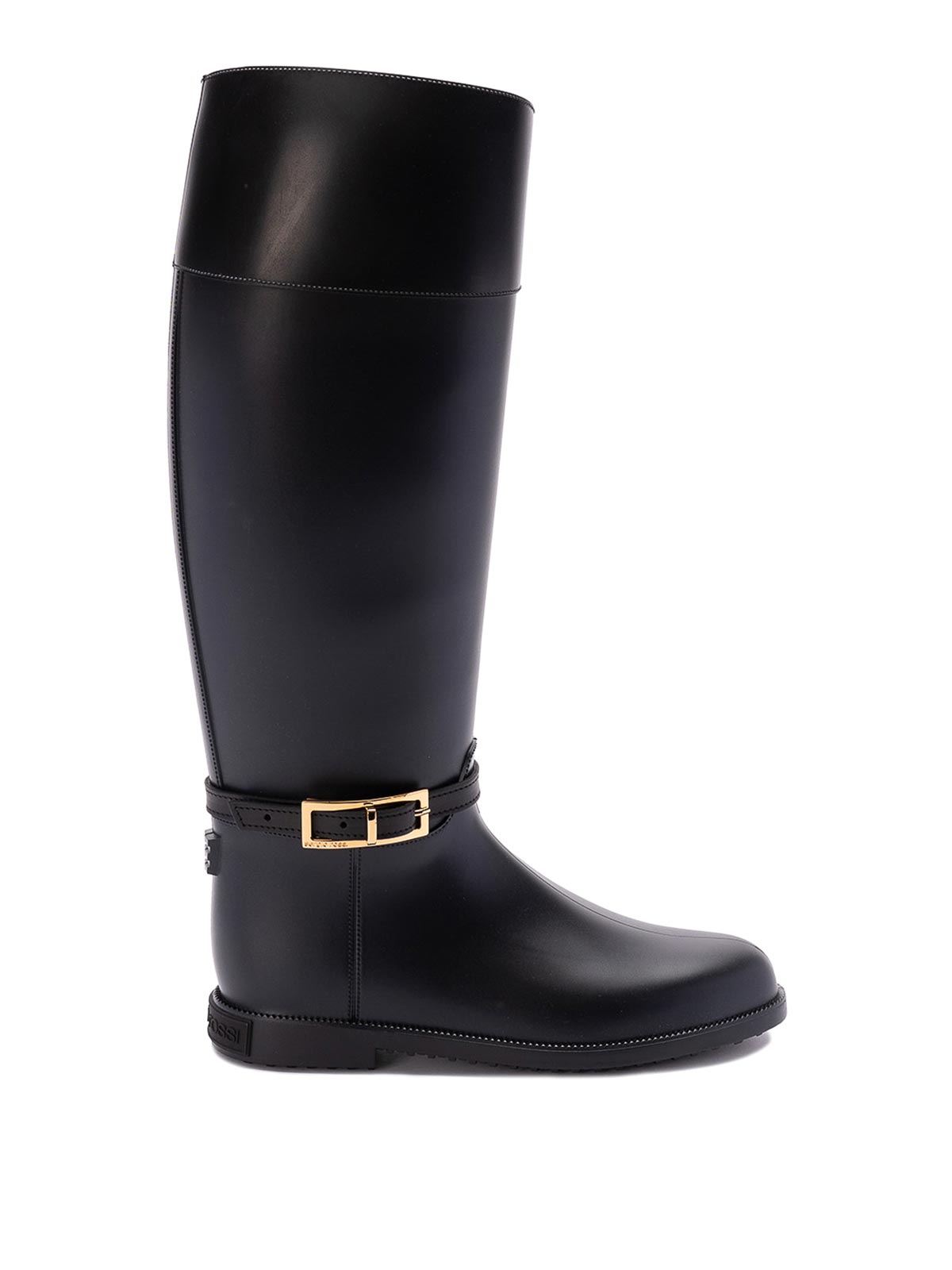 Shop Sergio Rossi Nora Rainy Boots In Black