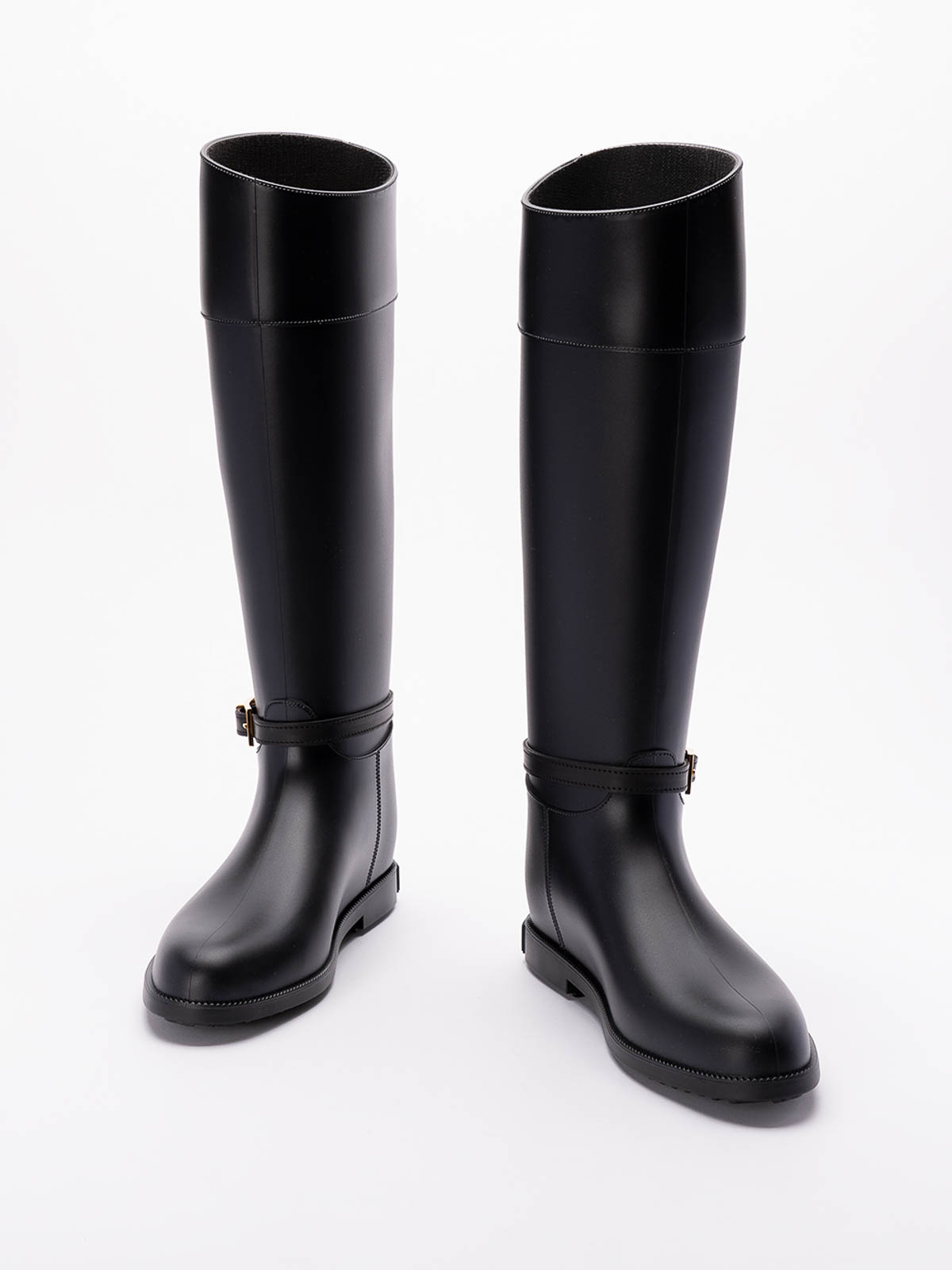 Shop Sergio Rossi Nora Rainy Boots In Black