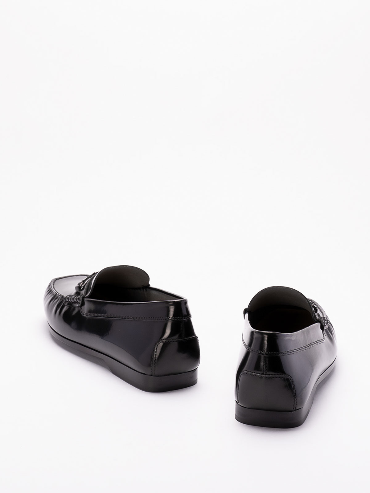 Shop Tod's Kate Loafers In Black