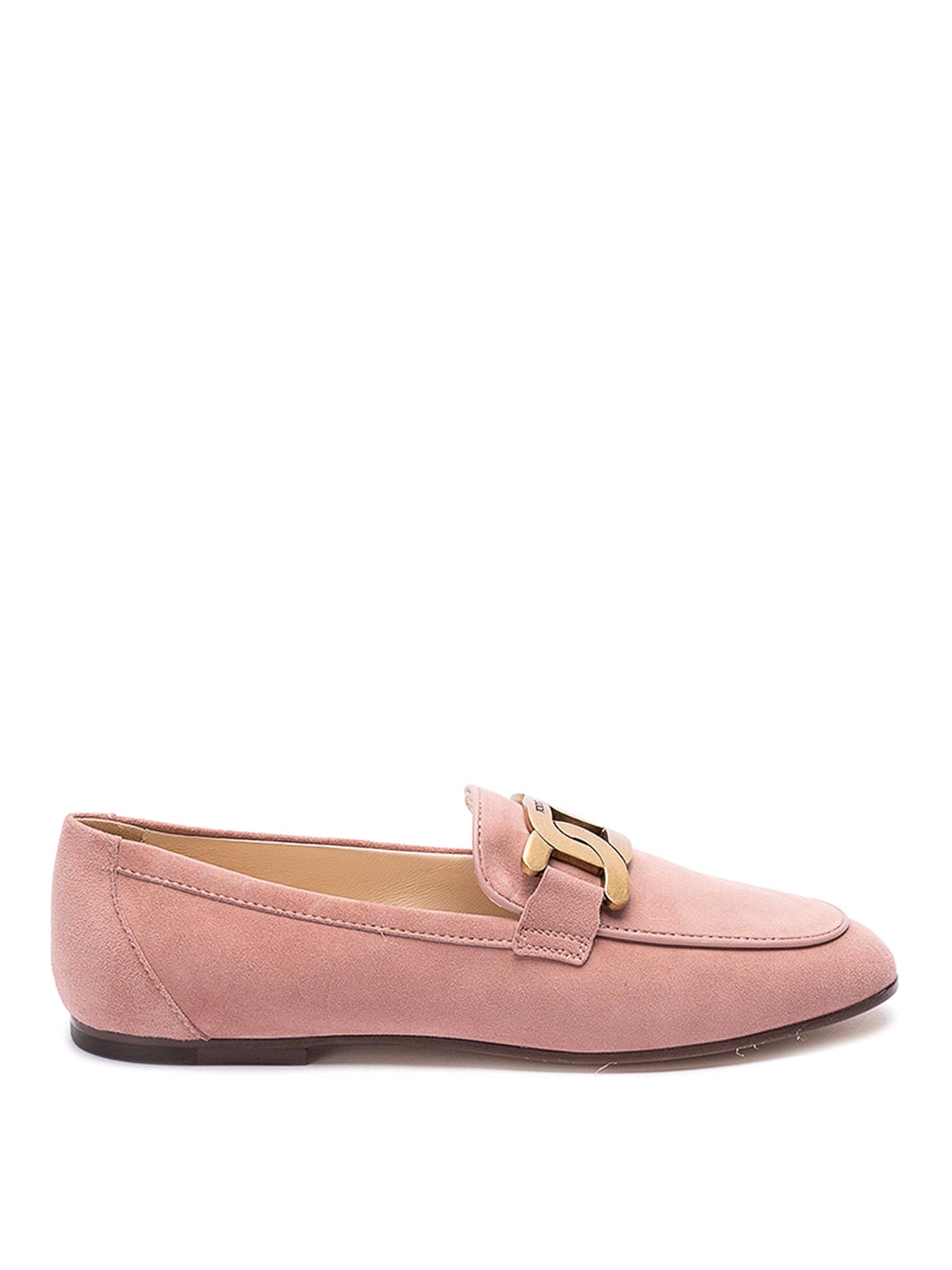 Shop Tod's Kate Loafers In Light Purple