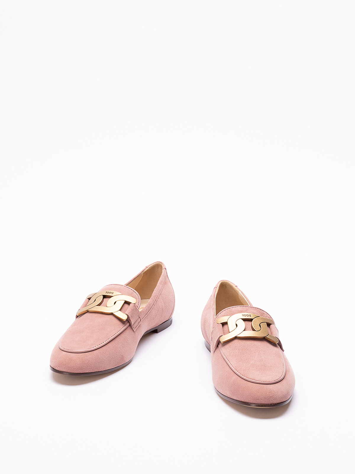 Shop Tod's Kate Loafers In Light Purple