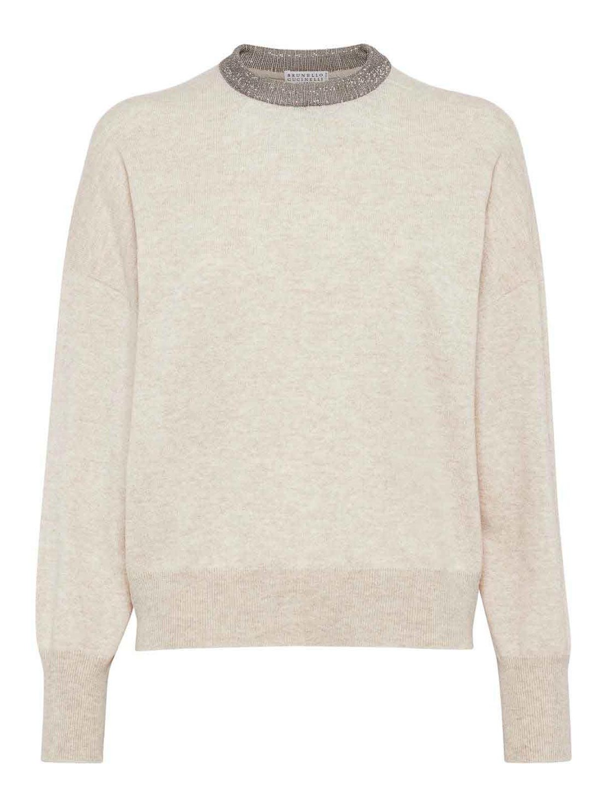 BRUNELLO CUCINELLI CASHMERE CREWNECK SWEATER 