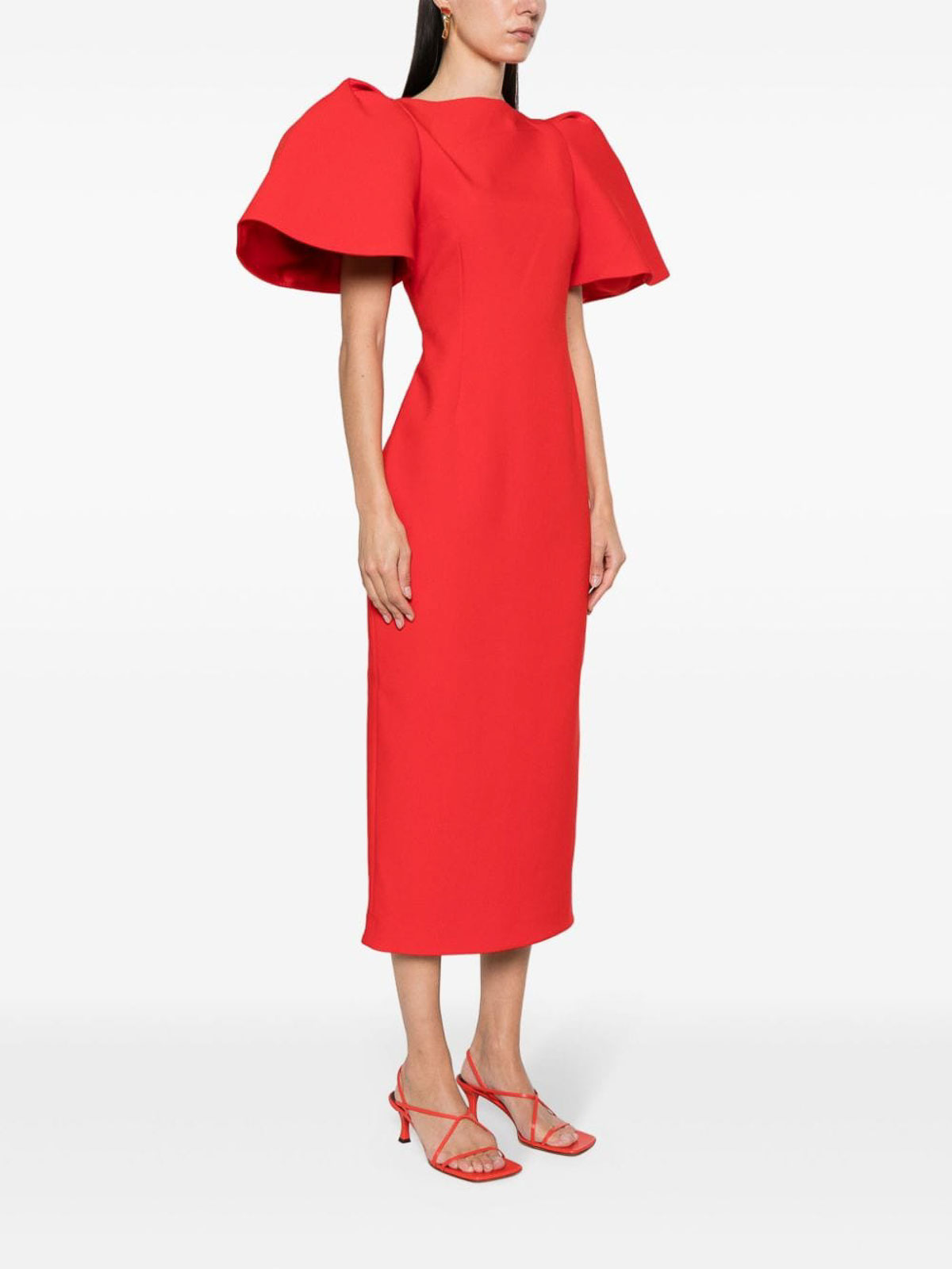 knee length dresses for ladies Lora Dress – True Bias main image 0