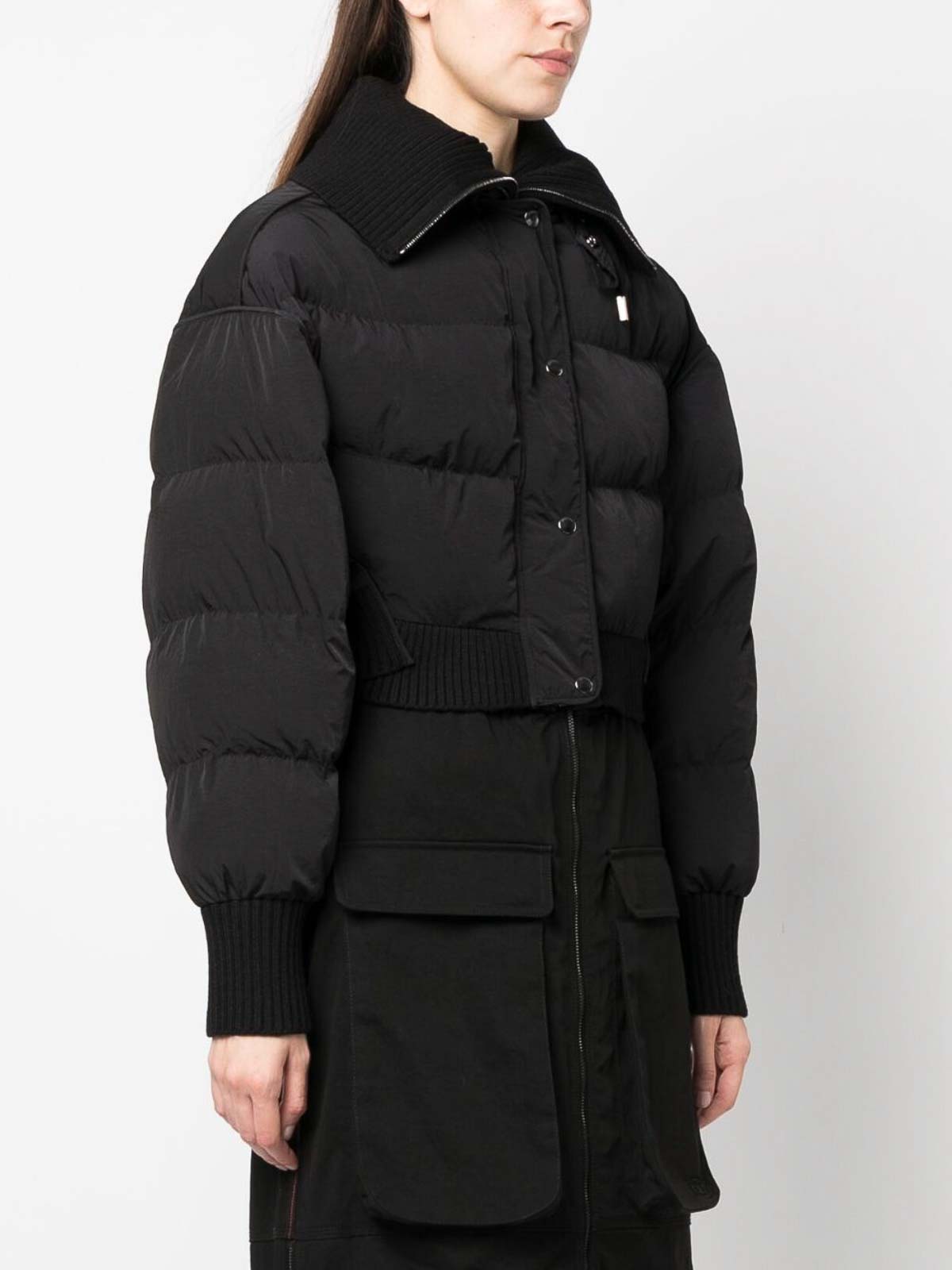 JACQUEMUS｜DOWN JACKETS (La doudoune Caraco (233CO042 13 Jacquemus La Doudoune Caraco down jacket | 233CO0421320BLACK