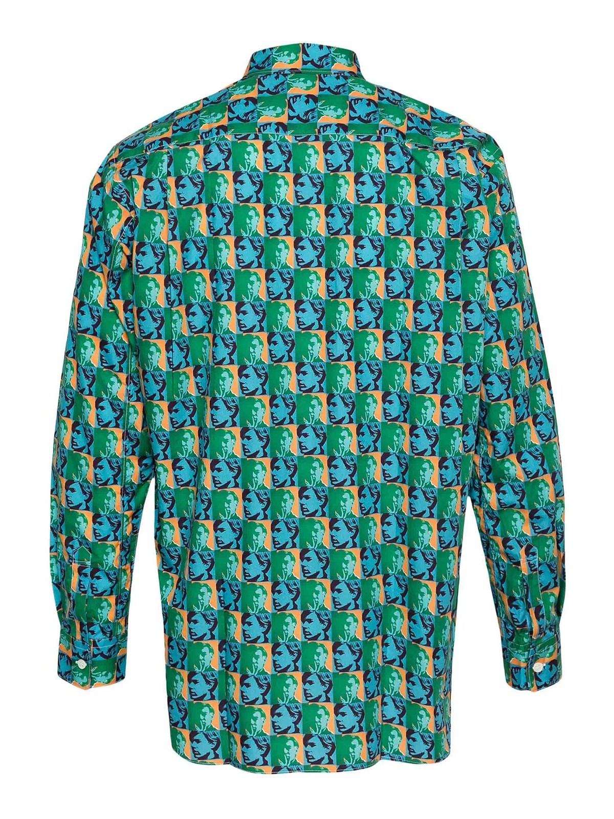 Shop Comme Des Garçons Printed Shirt In Multicolour