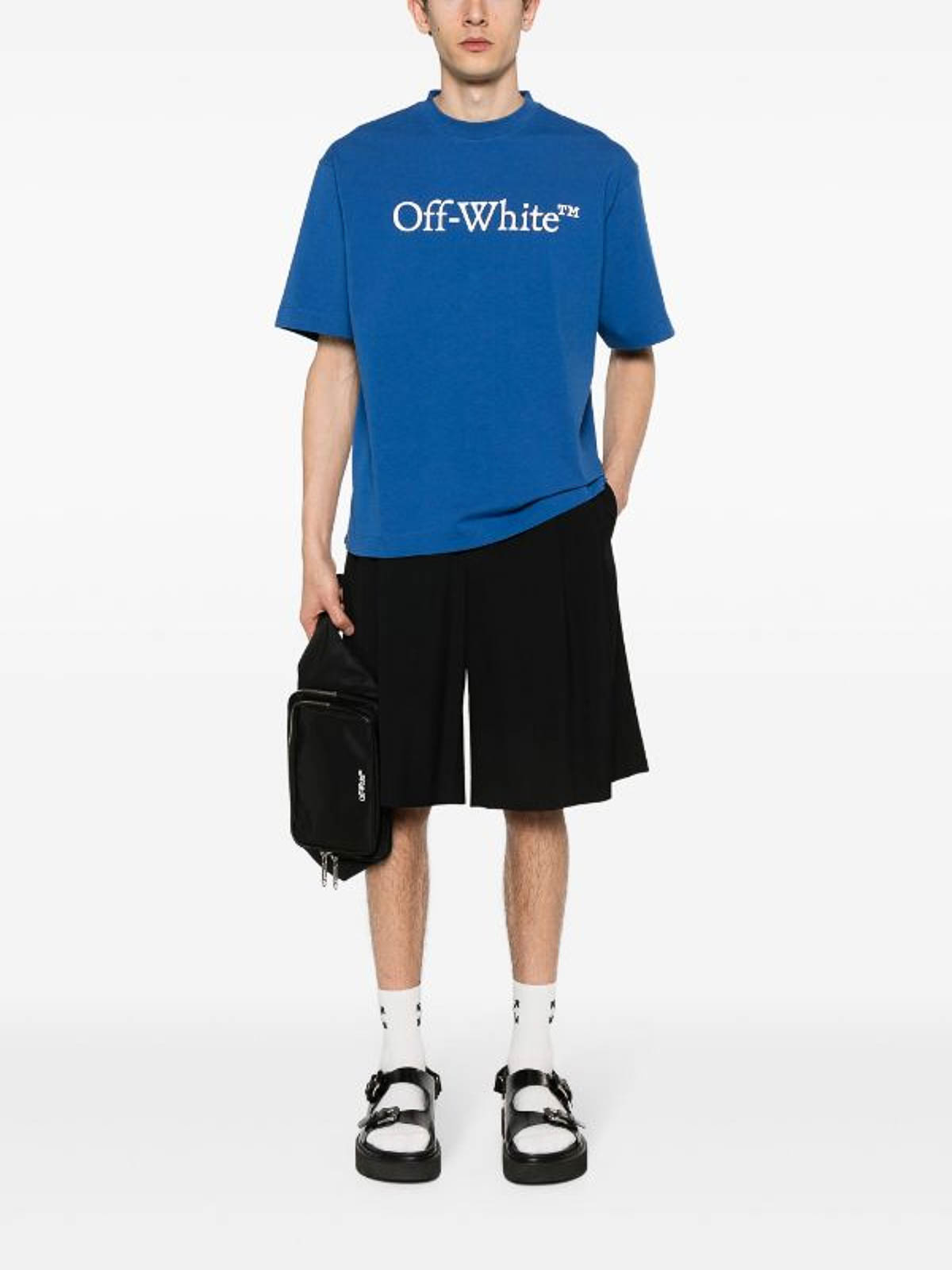 Off-White Big Bookish Skate Cotton T-Shirt