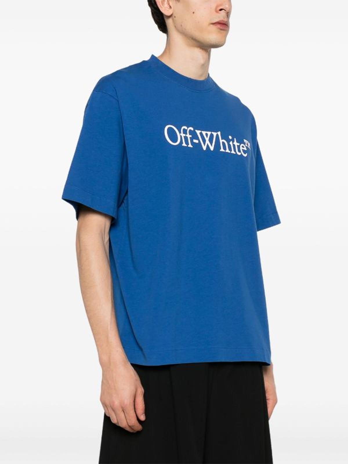 Off-White Big Bookish Skate Cotton T-Shirt