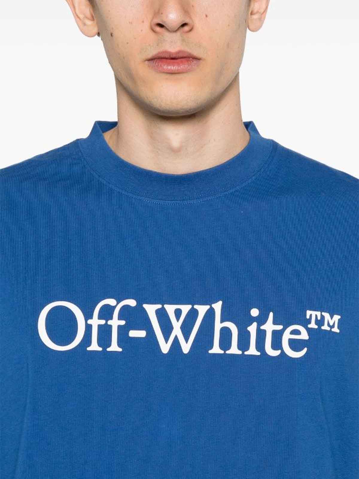 Off-White Big Bookish Skate Cotton T-Shirt