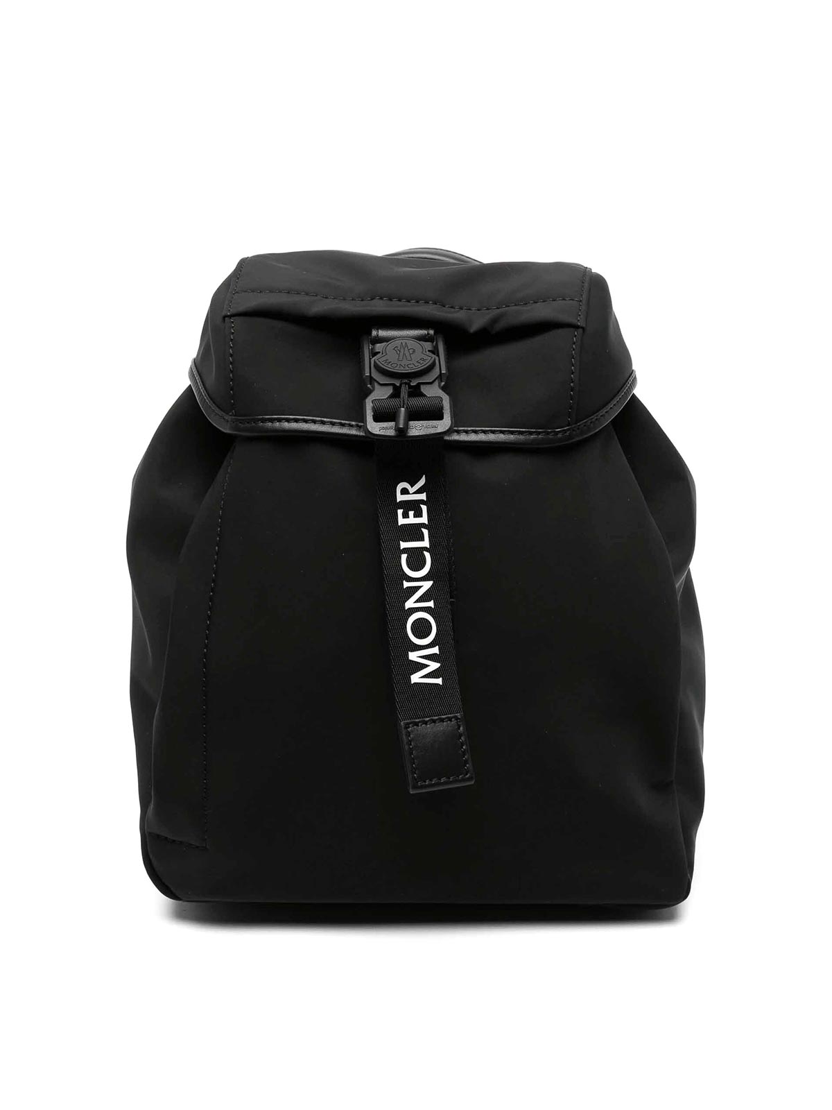 Shop Moncler Trick Drawstring Backpack In Black