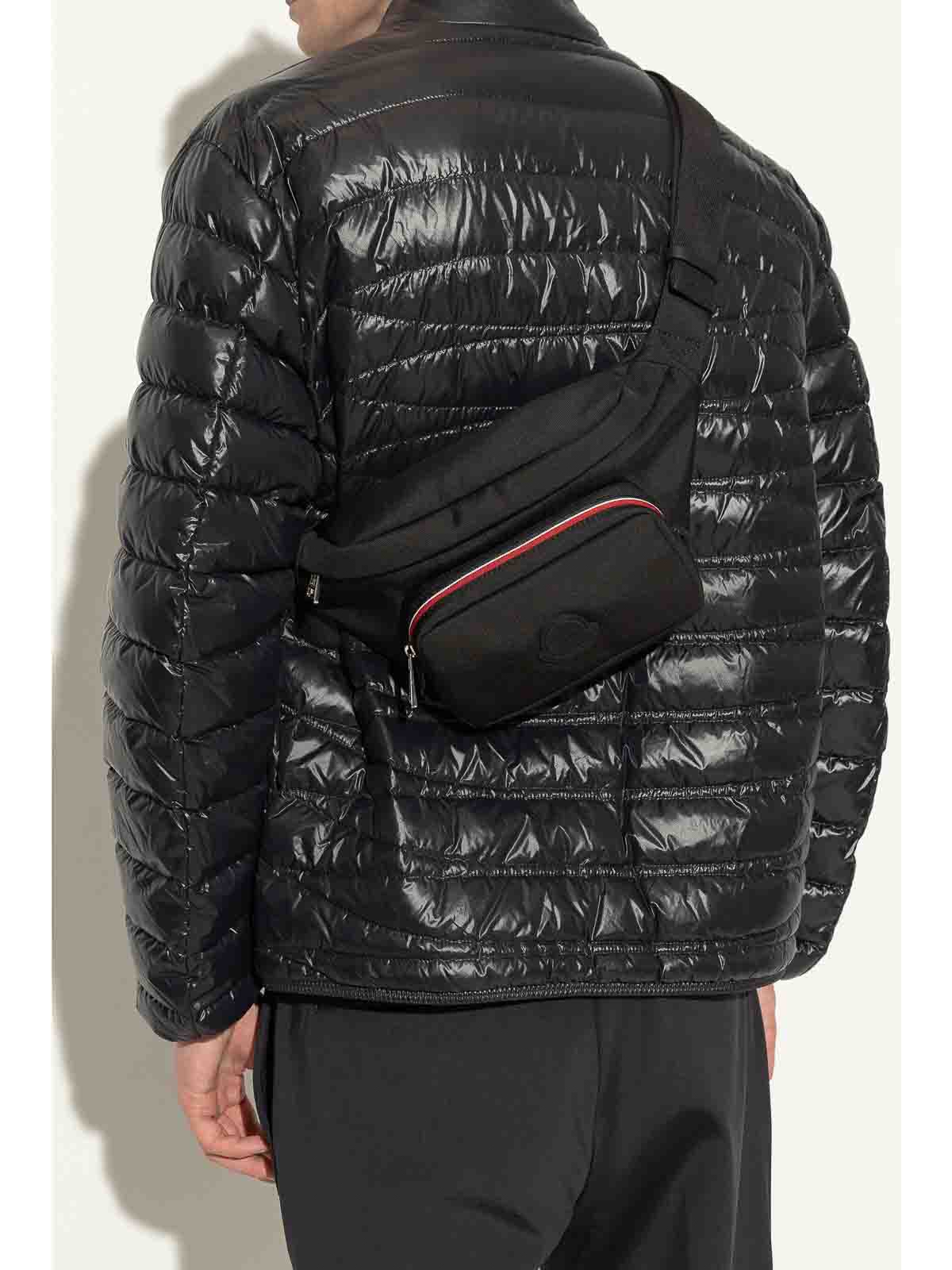 Shop Moncler Durance Belt Bag In Black