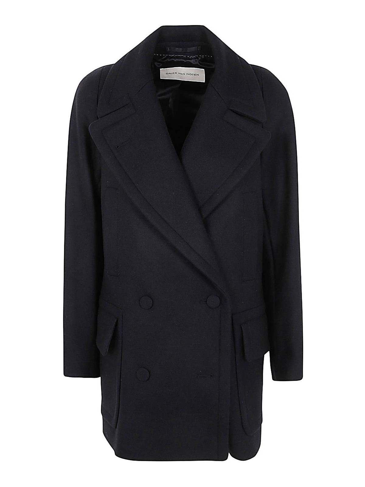 Dries Van Noten ショートコート - 黒 | 24201020692239E15