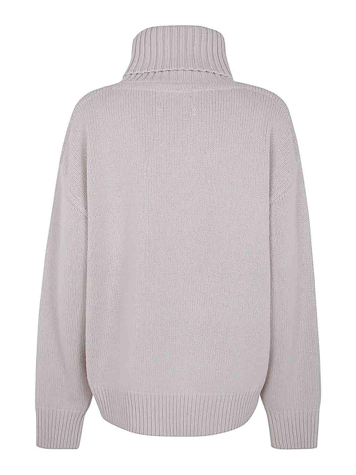 Shop Extreme Cashmere Cashmere Sweaters Oversize In Blanco