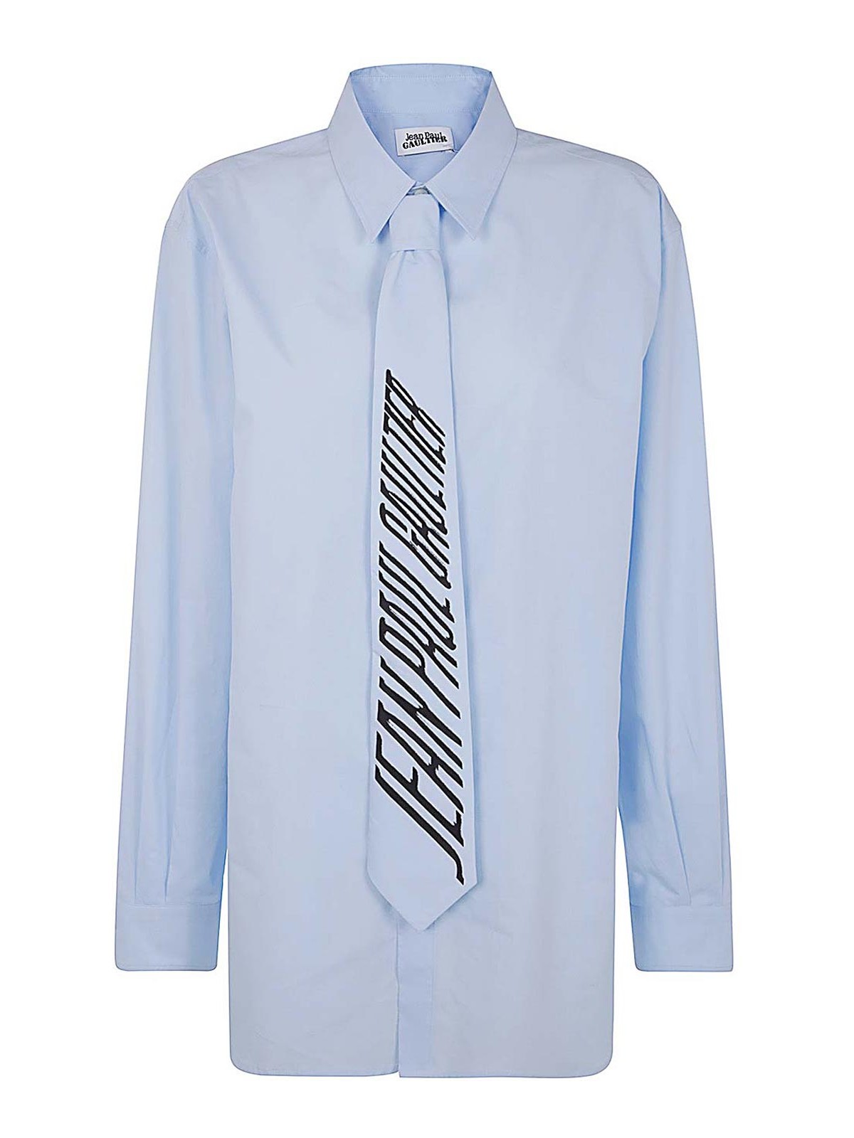 Shop Jean Paul Gaultier Cotton Shirt In Blanco