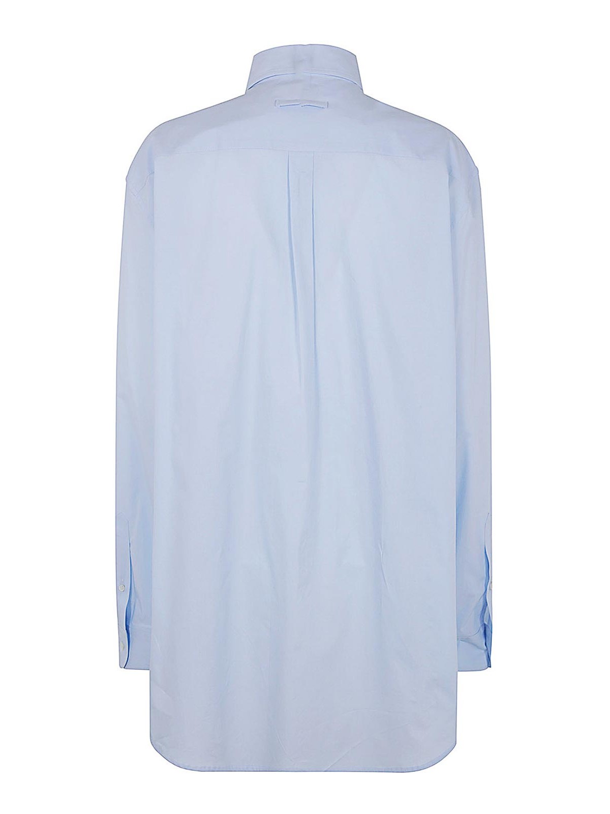 Shop Jean Paul Gaultier Cotton Shirt In Blanco