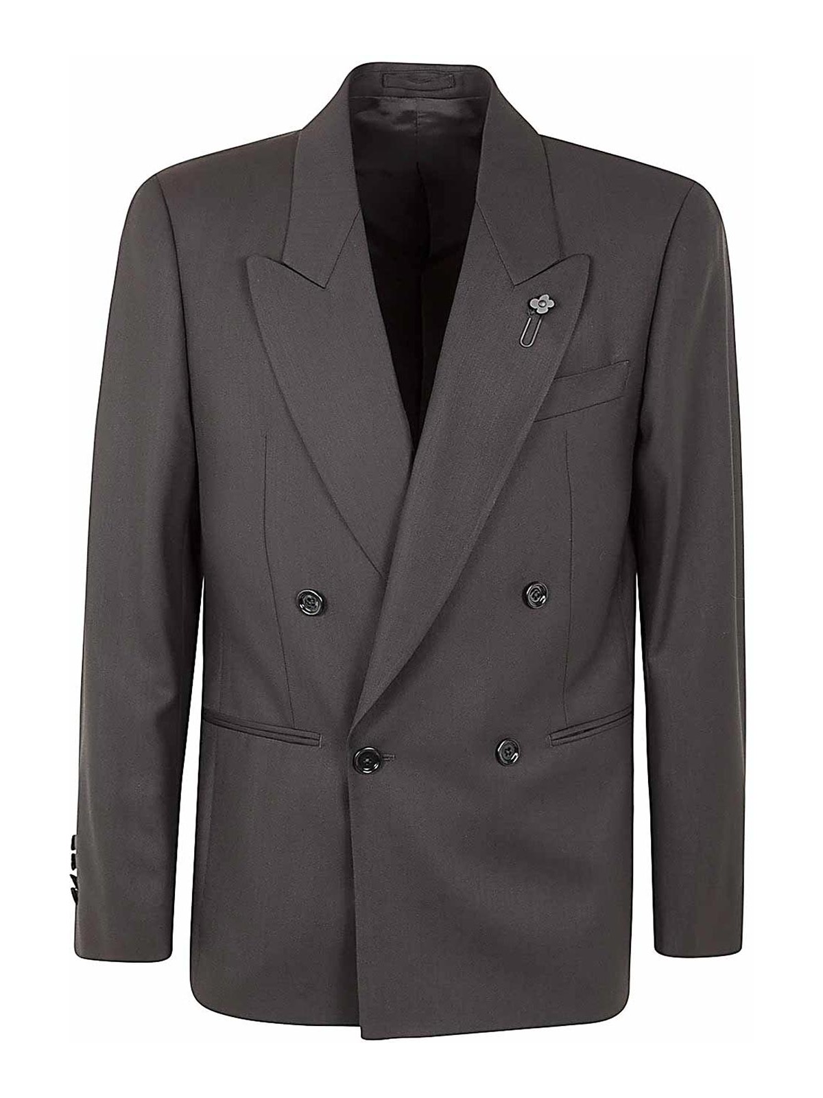 Shop Lardini Man Jacket Regular In Negro