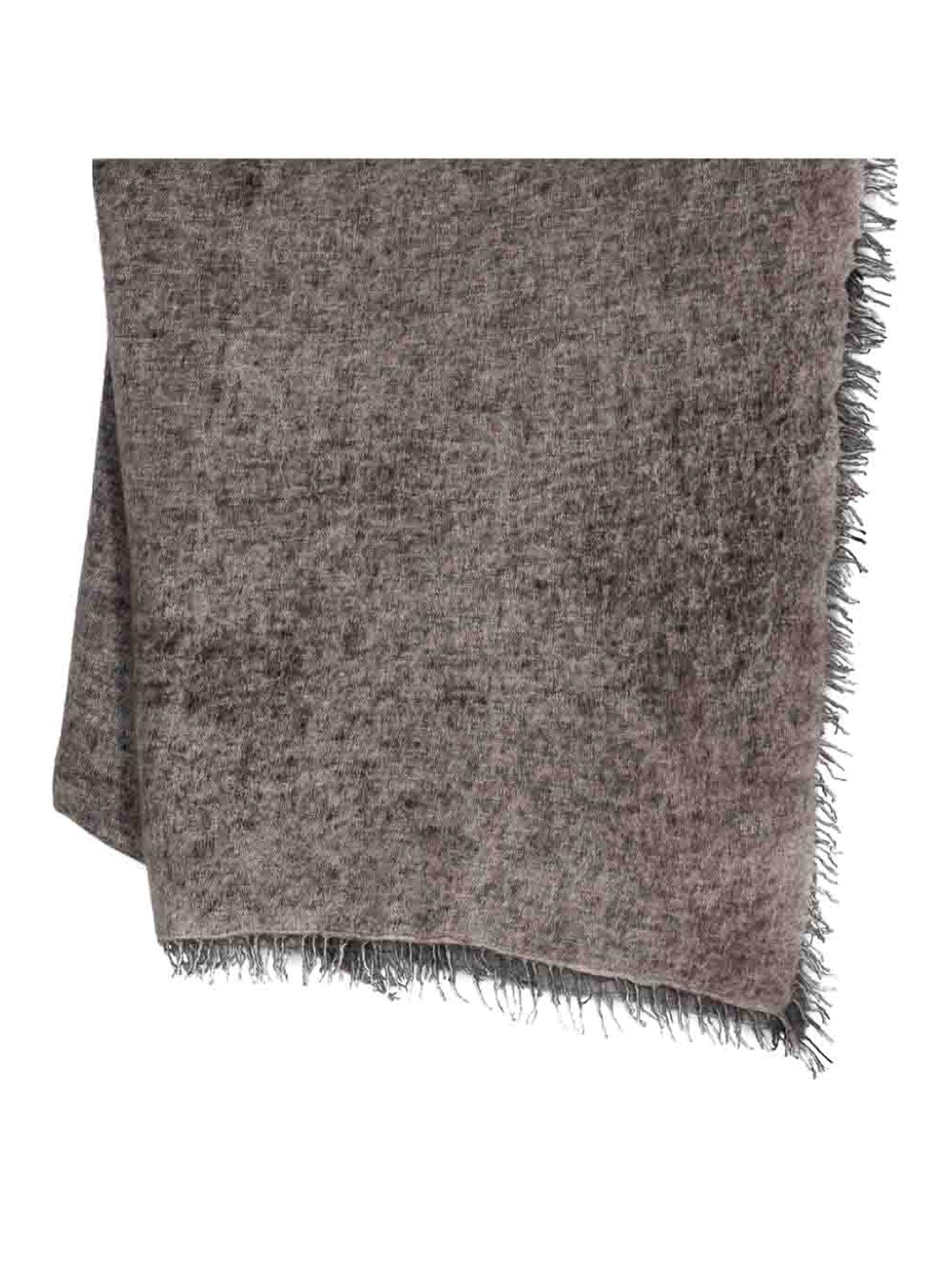 Shop Avant Toi Cashmere Scarf 185x90 In Marrón