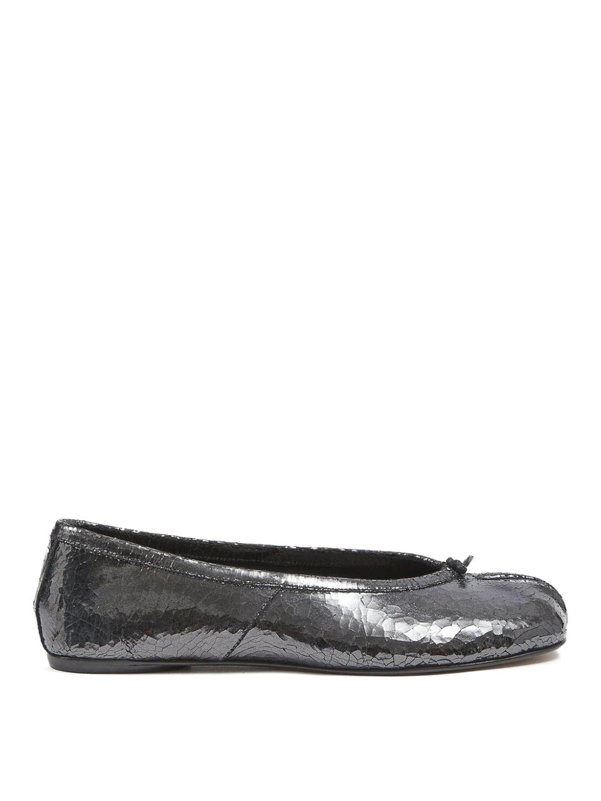 Shop Maison Margiela Tabi Ballerina New In Gris