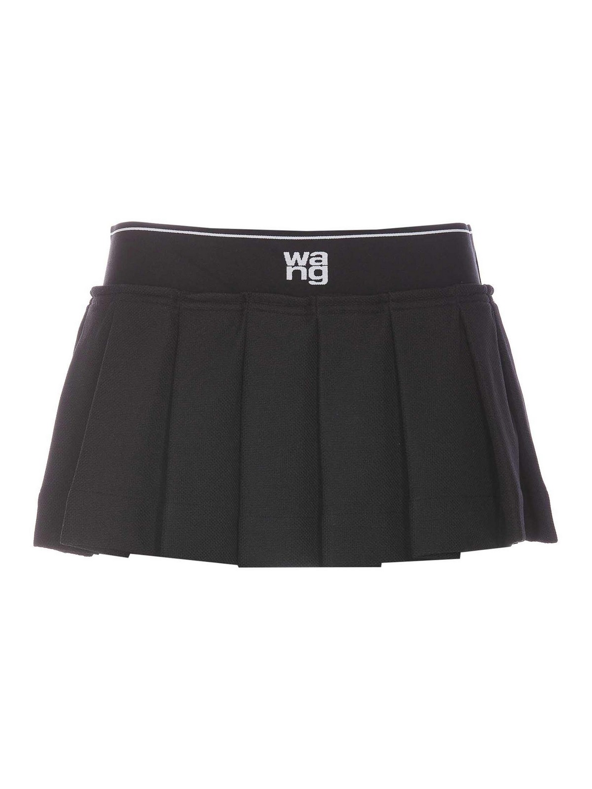 Alexander Wang Mini Skirt In Black