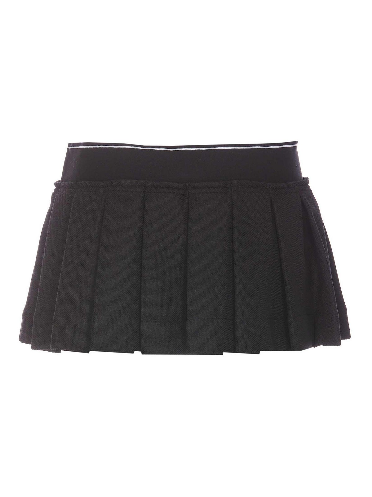 Shop Alexander Wang Mini Skirt In Black