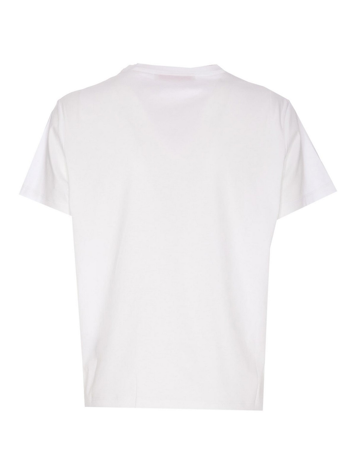 Valentino V Logo T-Shirt - White - Women|MG23K8PA0BO | thebs.com